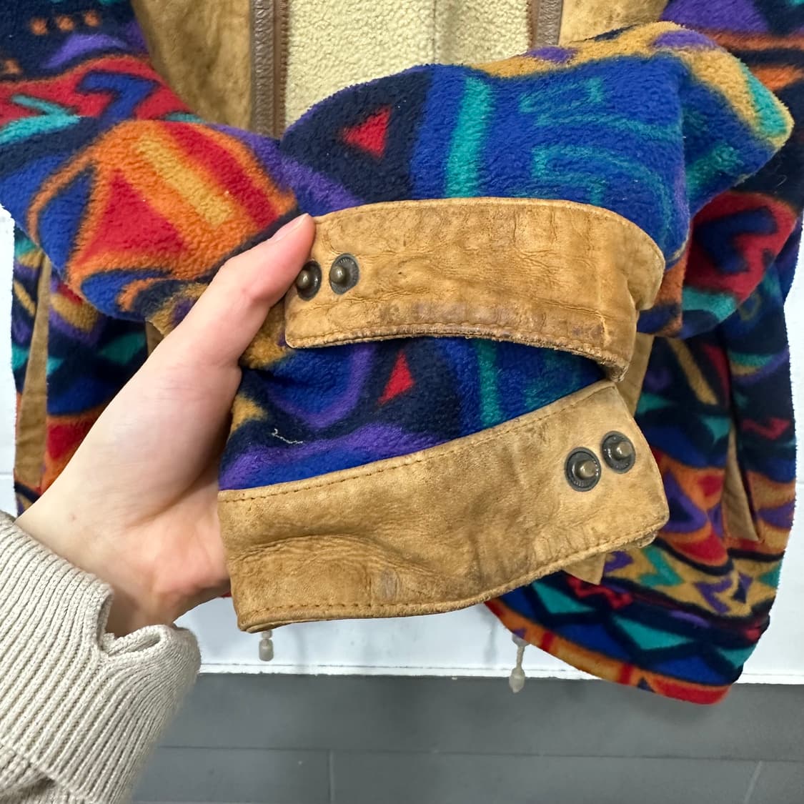 빈티지 뉴질랜드 램스킨 플리스 자켓 상품이미지6