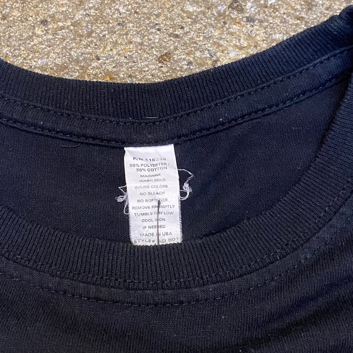 미국 빈티지 고아미 GO ARMY 아미티 미군 반팔티 상품이미지4