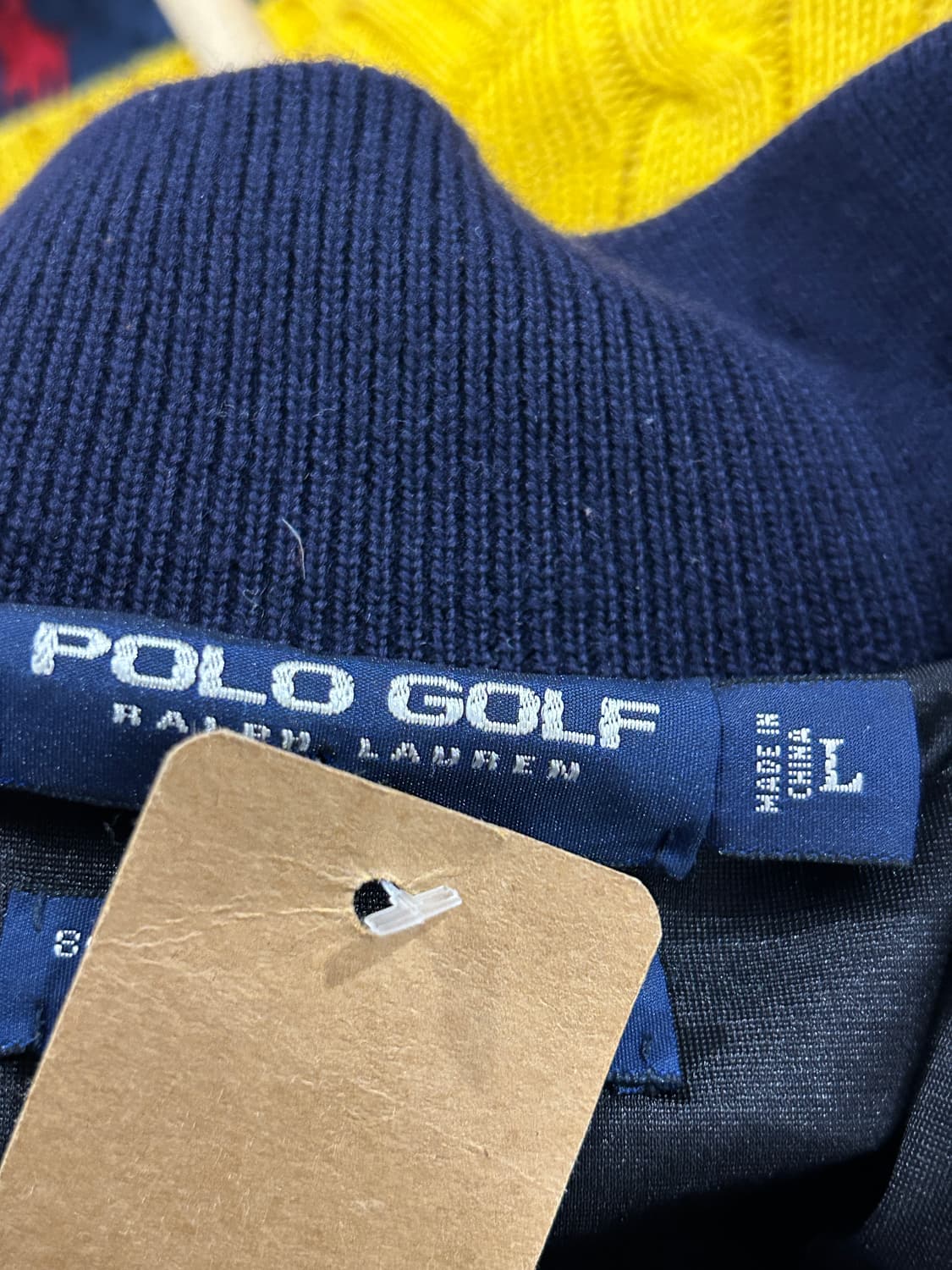 폴로 골프 반집업니트 상품이미지2