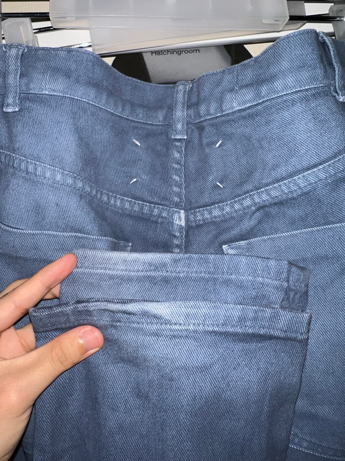 Margiela faded denim 46 상품이미지5