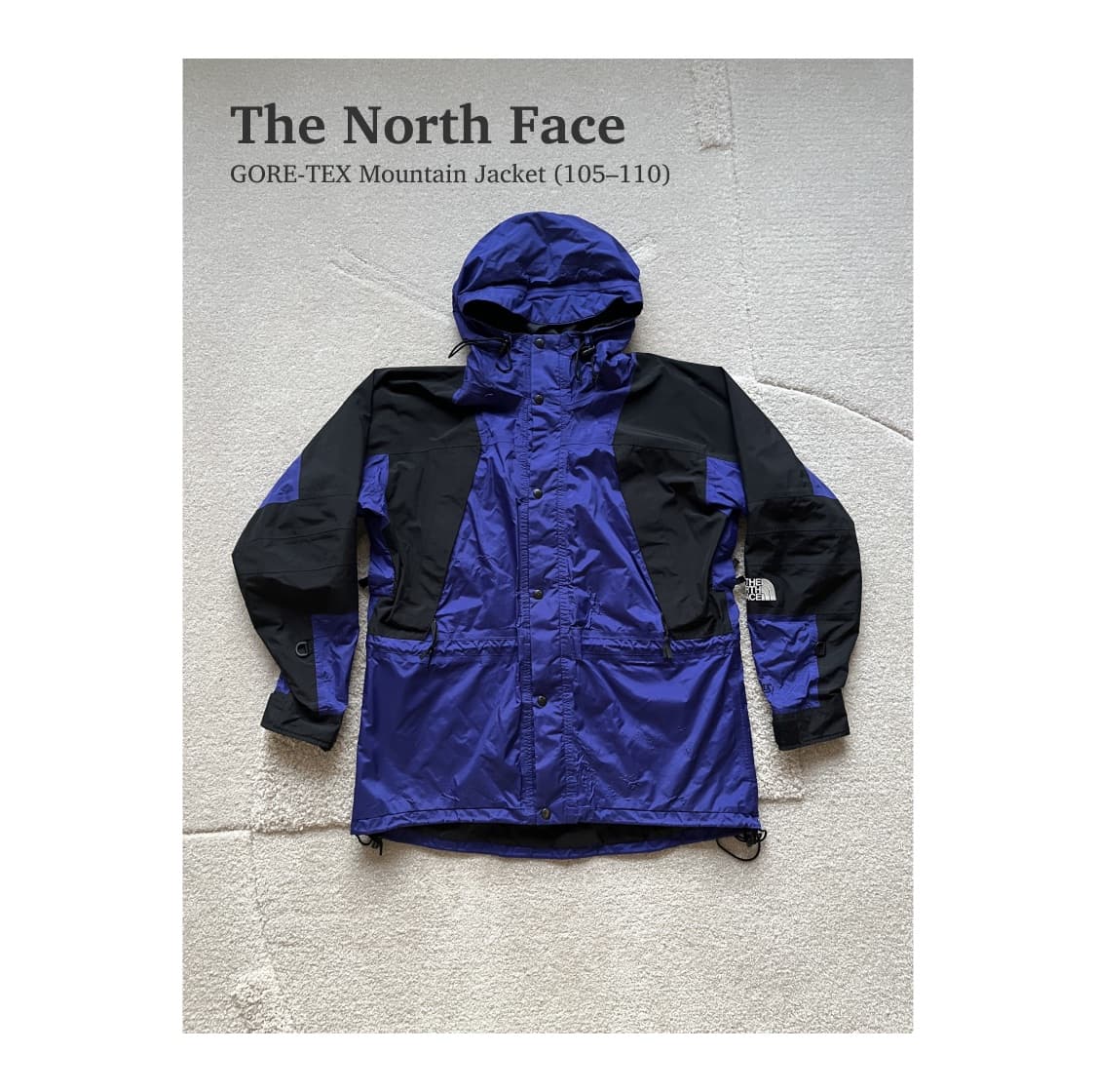 90s 노스페이스 고어텍스 마운틴 자켓 (105-110) 상품이미지1