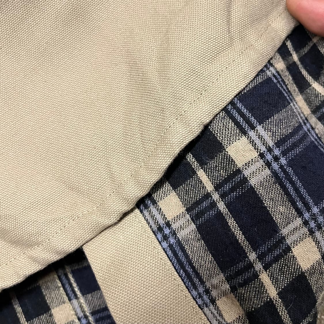 Carhartt 플란넬 라인드 워크 셔츠 (110) 상품이미지4