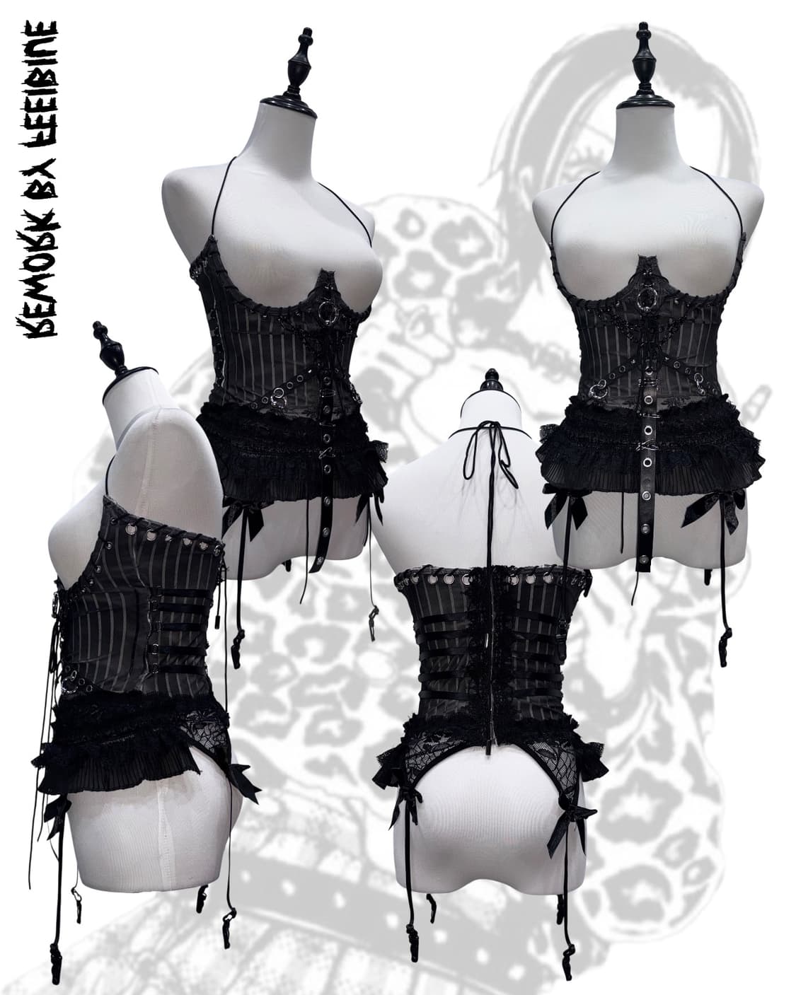 REWORK BY FEELBLUE 019 Darkbloom Corset 상품이미지9