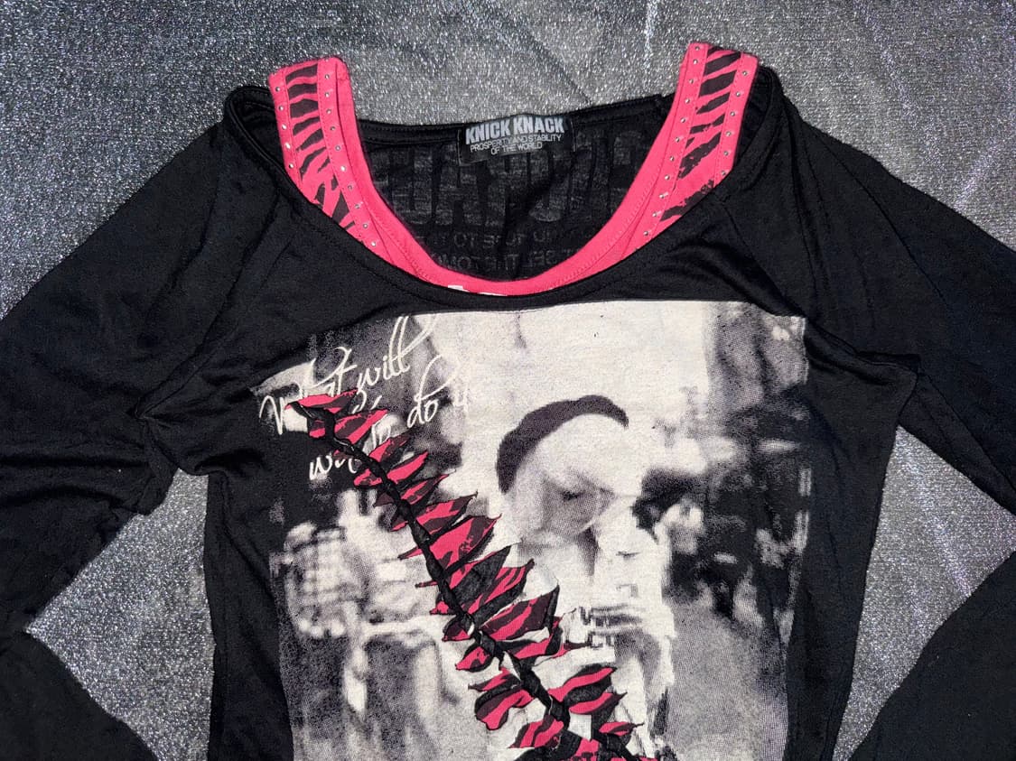 Punk zebra layered cody set 상품이미지5