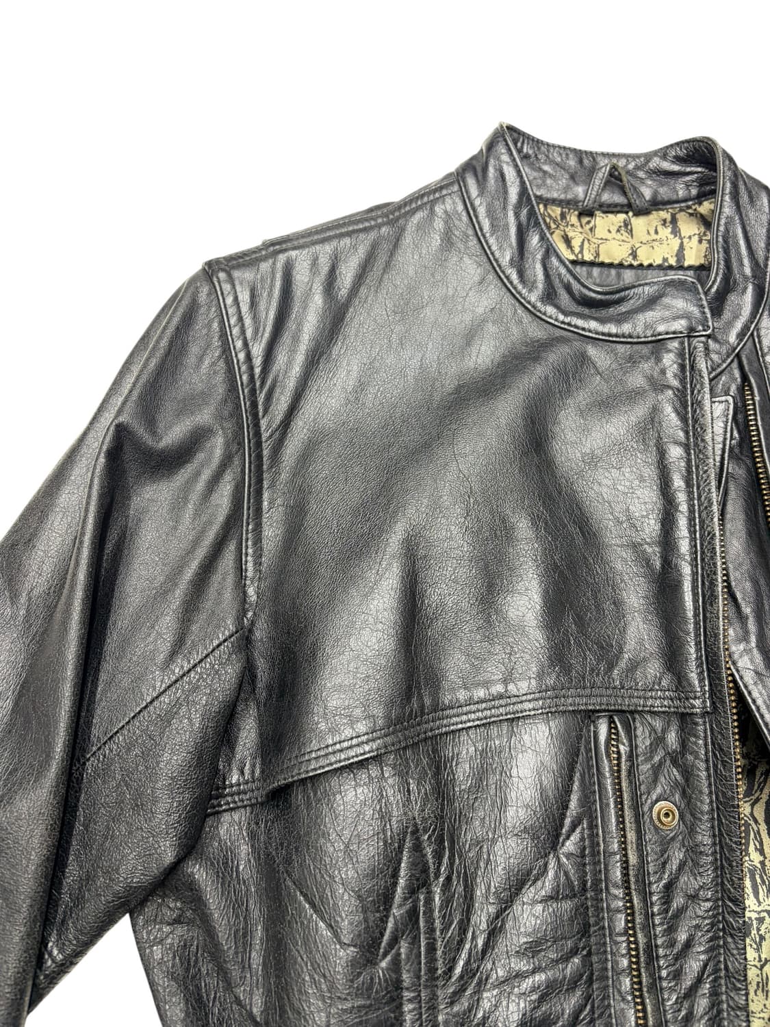 00s Harley-Davidson 벨티드 레더 자켓 상품이미지4