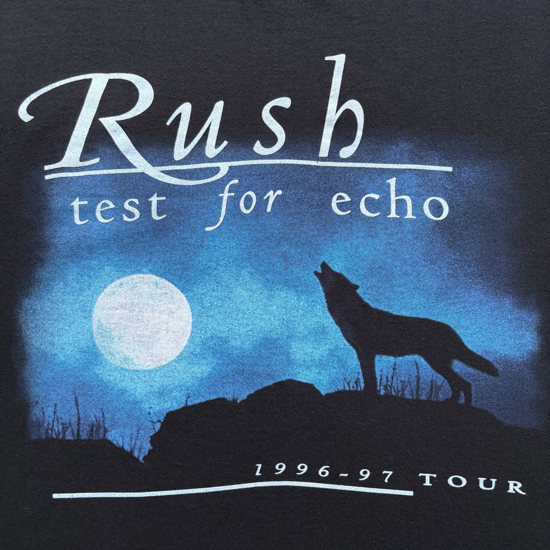 90s 빈티지 rush test for echo 밴드 티셔츠 XL 상품이미지3