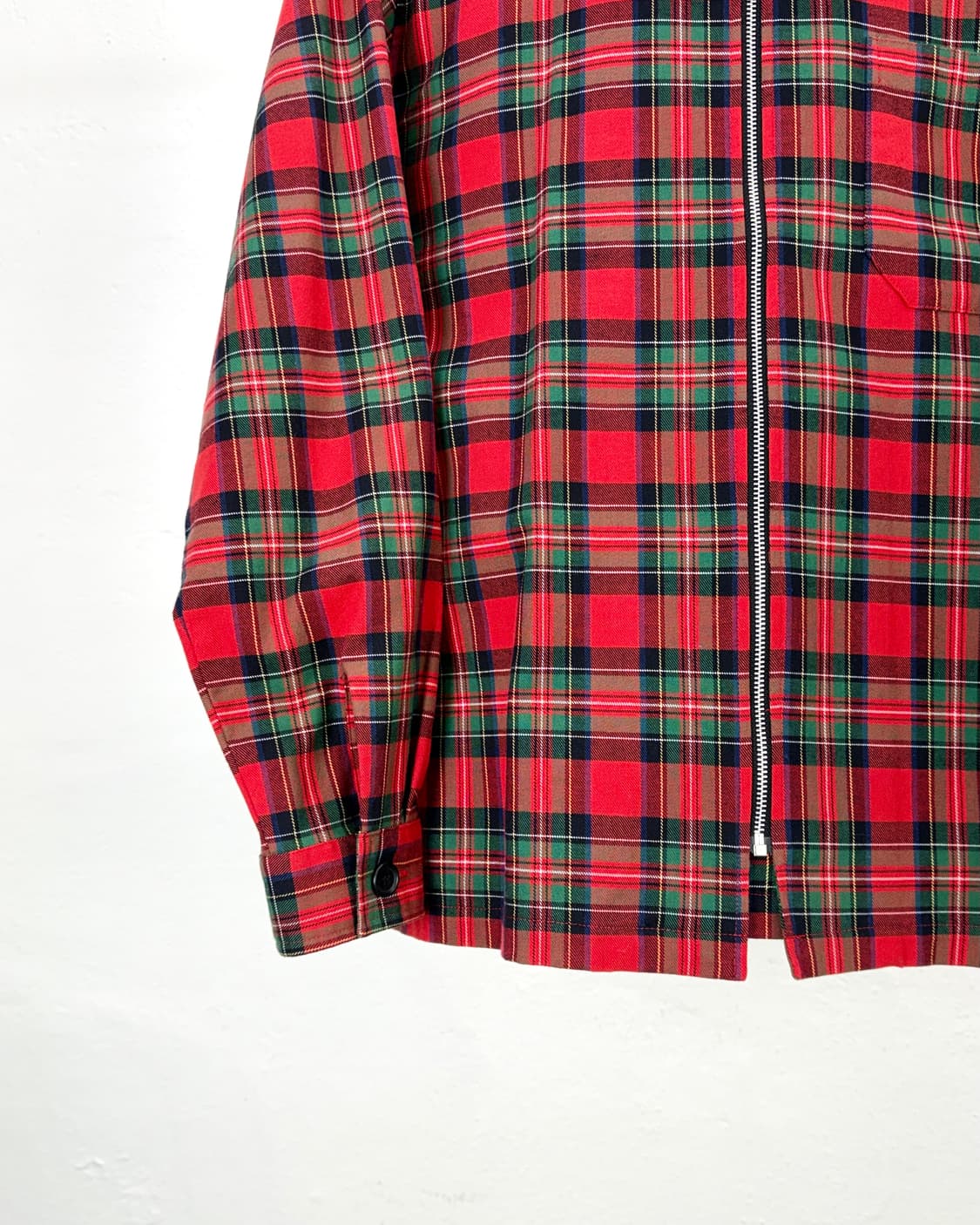 어반 리서치 아이템즈 타탄 체크 셔츠 집 자켓 상품이미지4