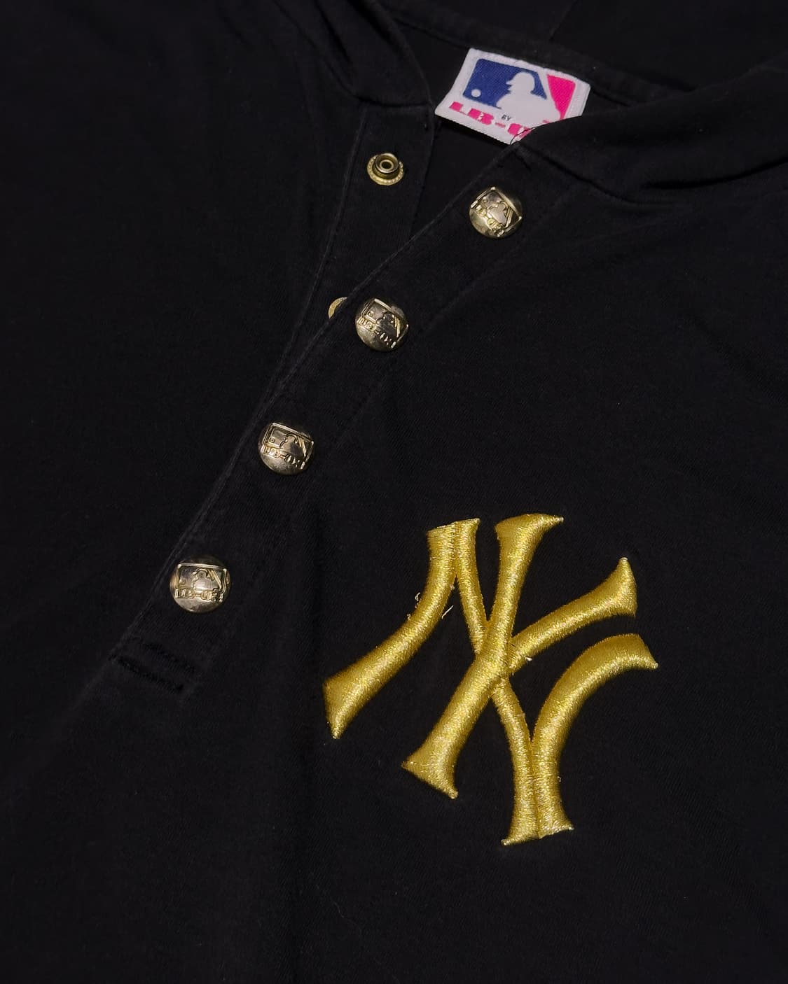 {MLB} NY Yankees Gold Logo Long Hoodie   상품이미지7