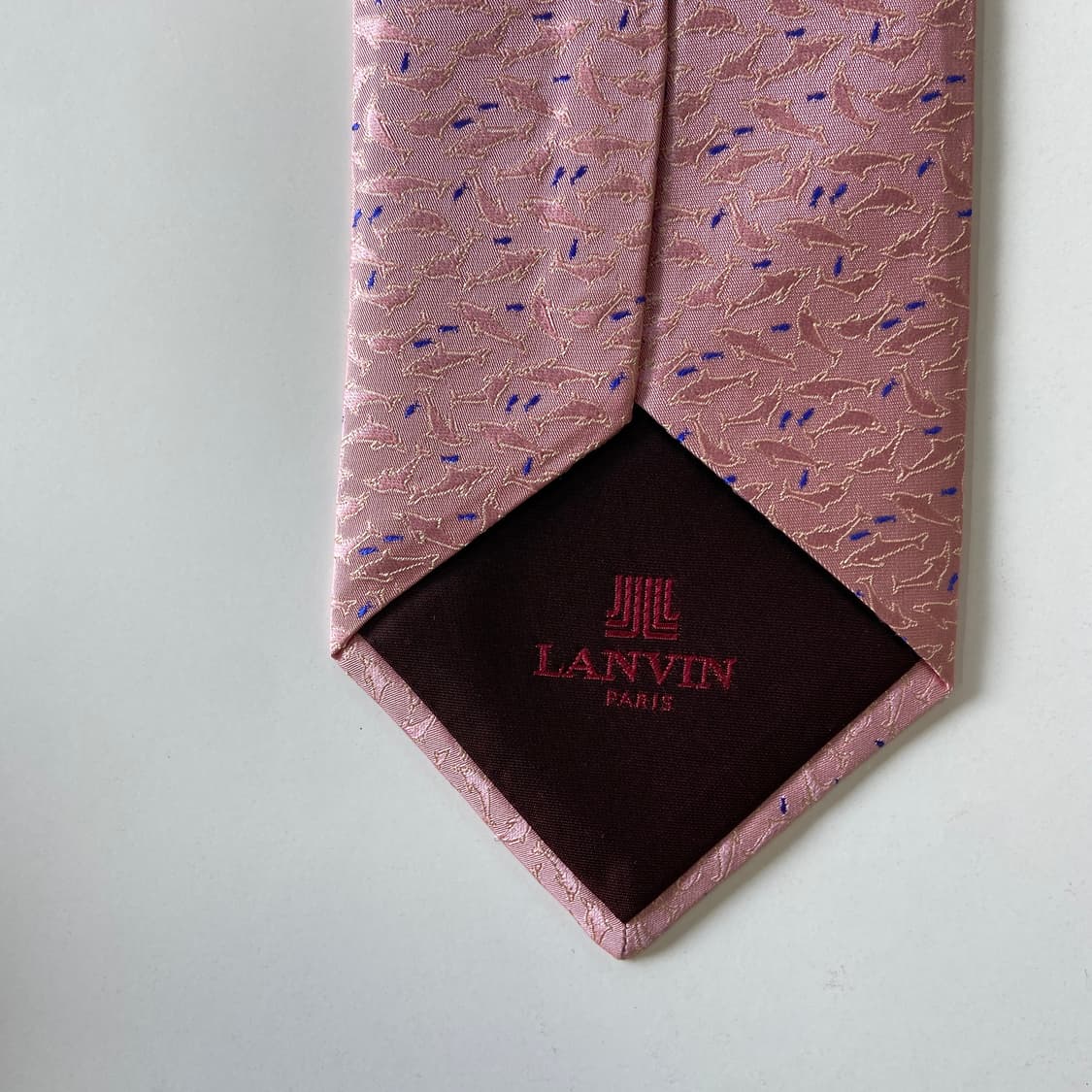 택달린 미사용품 랑방 정품 명품넥타이 (LANVIN) 상품이미지6