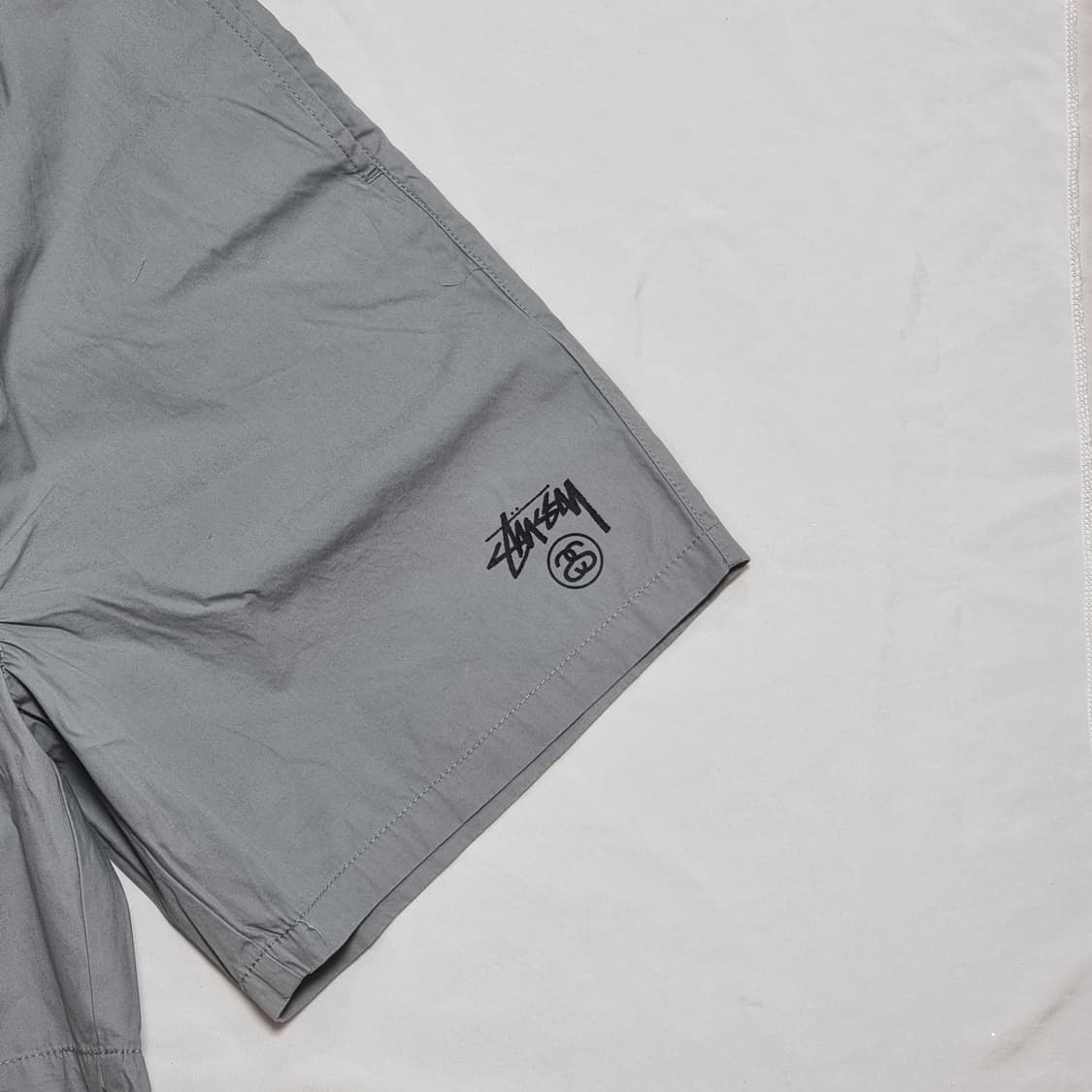 스투시 하프팬츠 그레이 상품이미지2