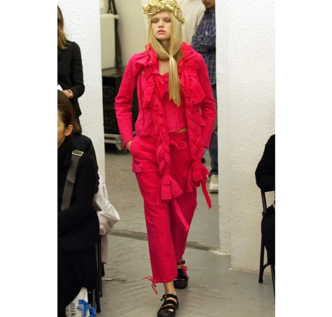 꼼데가르송 2003ss 매듭 볼레로 가디건 상품이미지4