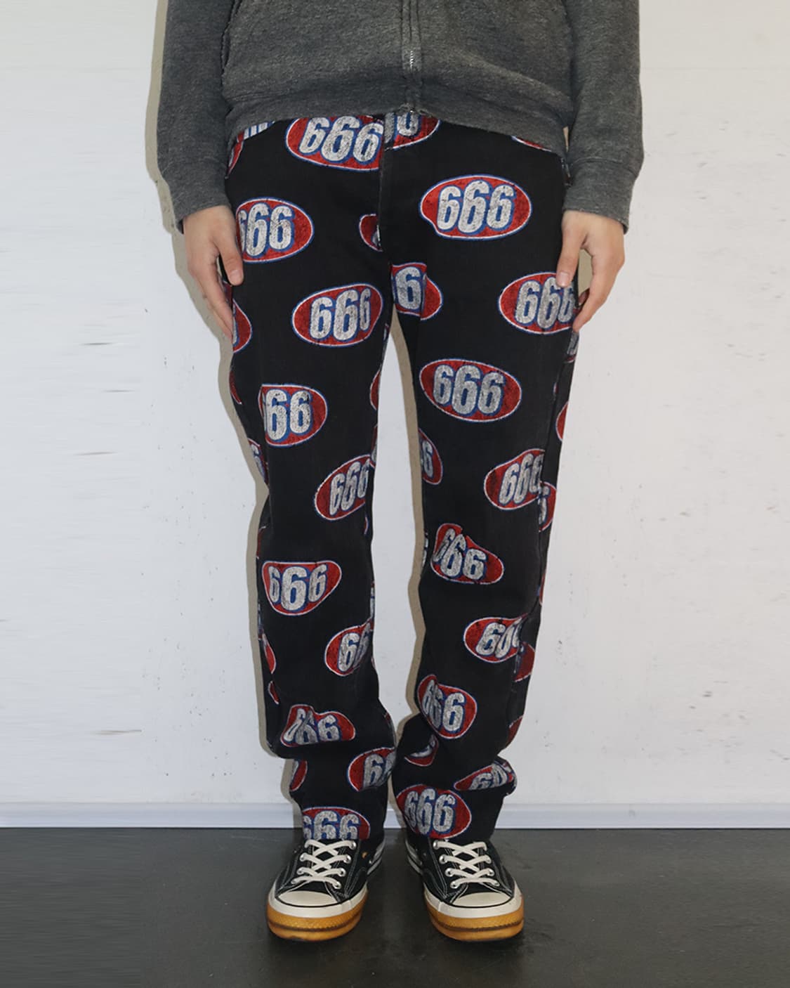 슈프림 17SS 666 데님 트라우저 상품이미지1