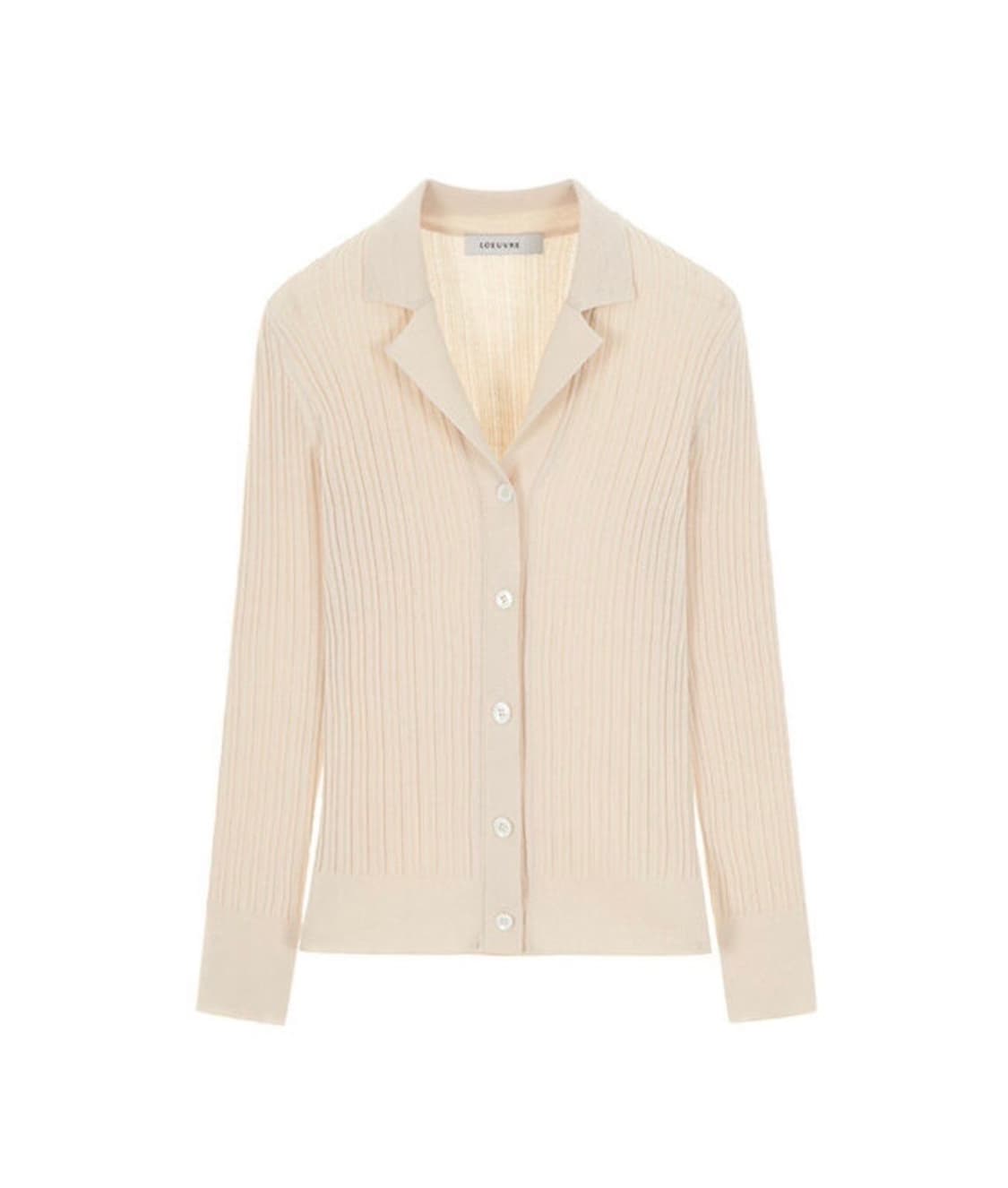 (1) 루에브르 오픈 카라 니트 상품이미지2