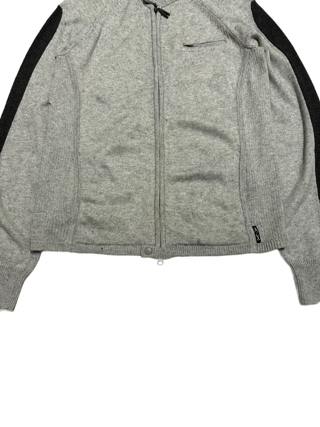 알마니 익스체인지 니트 집업 상품이미지4