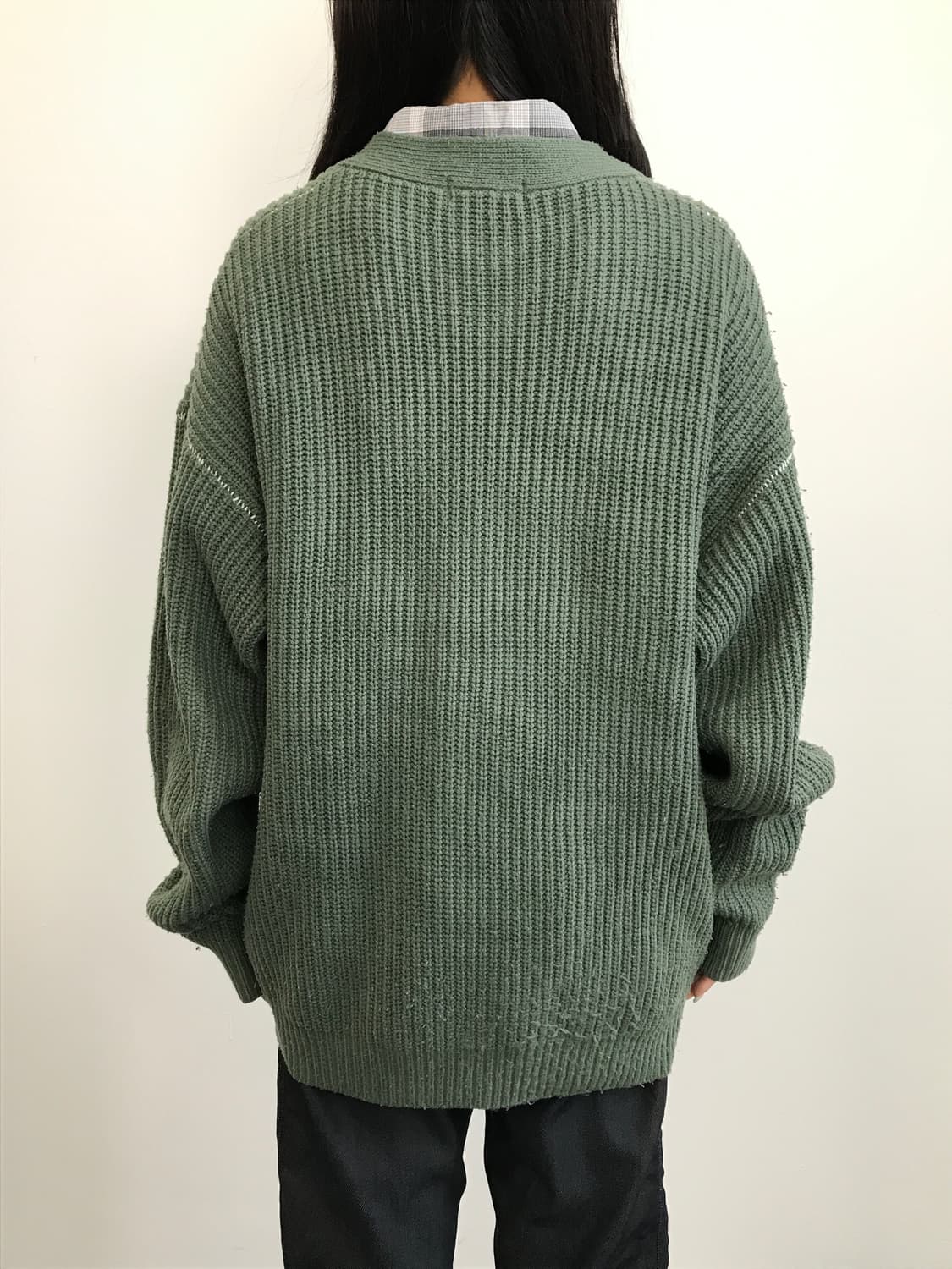 Beams Heart Loose Fit Cardigan 상품이미지4