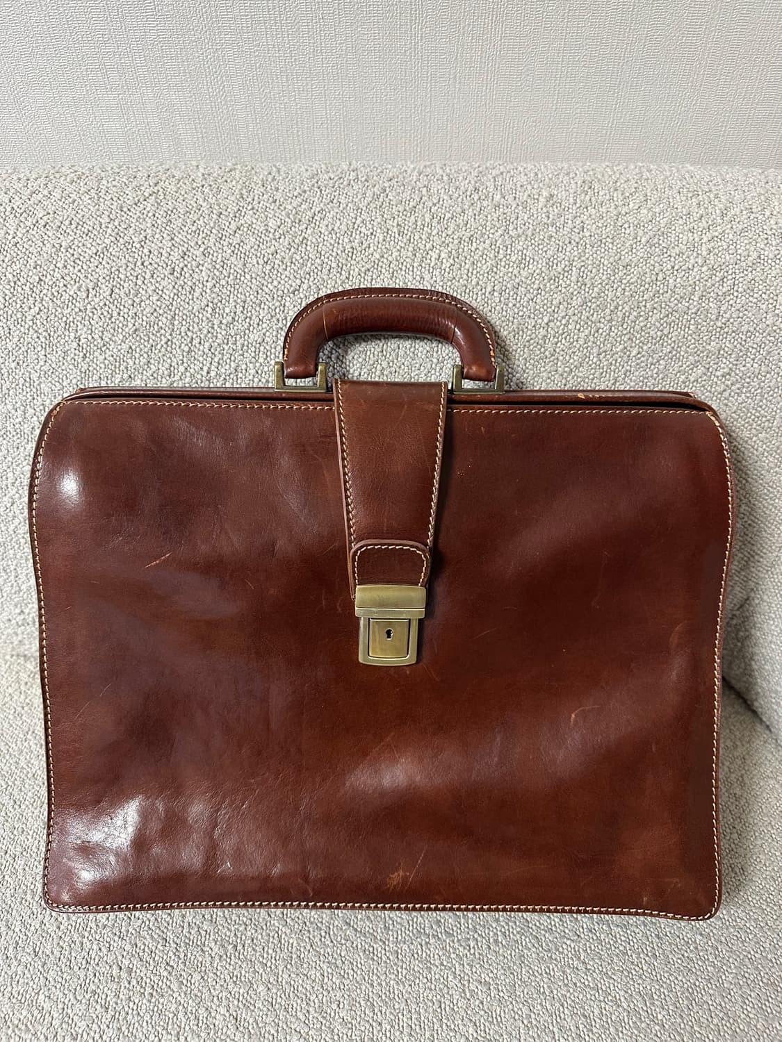 빈티지 가죽 서류가방 팝니다 상품이미지1