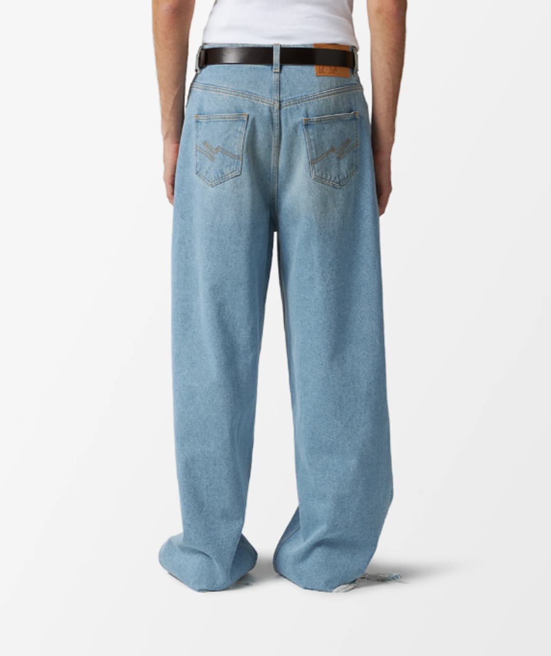 L) 마틴 로즈 24AW 와이드 배기 데님 상품이미지10