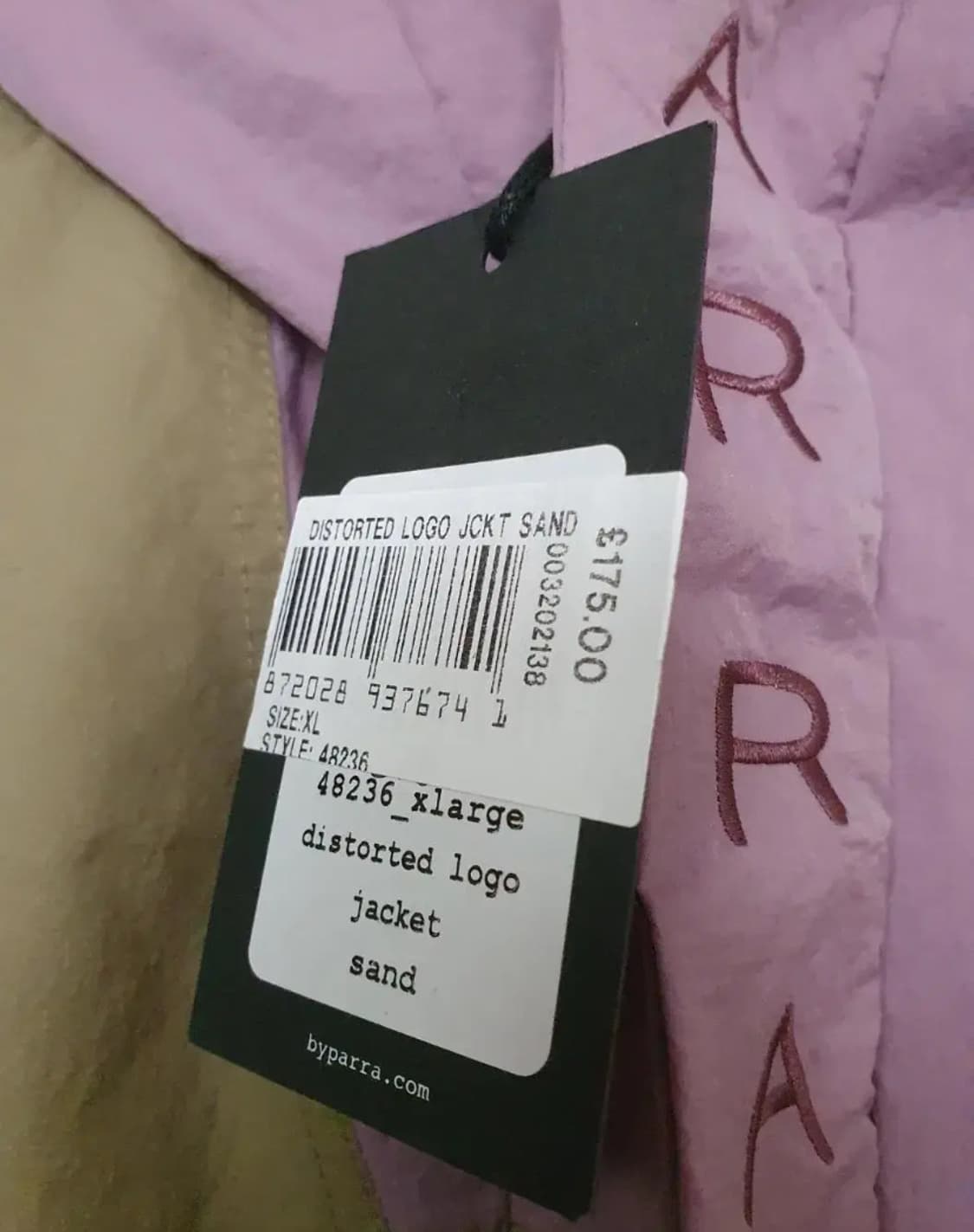by parra 자켓 distored 자켓 XL사이즈 탭채새제품 상품이미지5