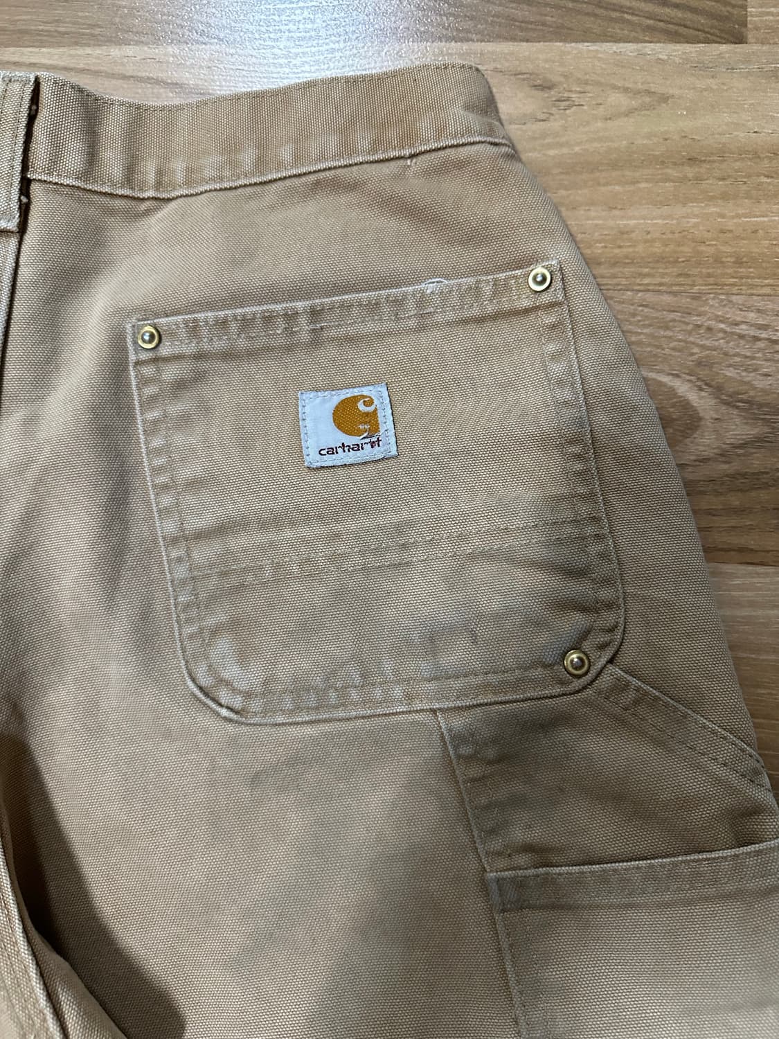 빈티지 칼하트 더블니 브라운 30x32 상품이미지6