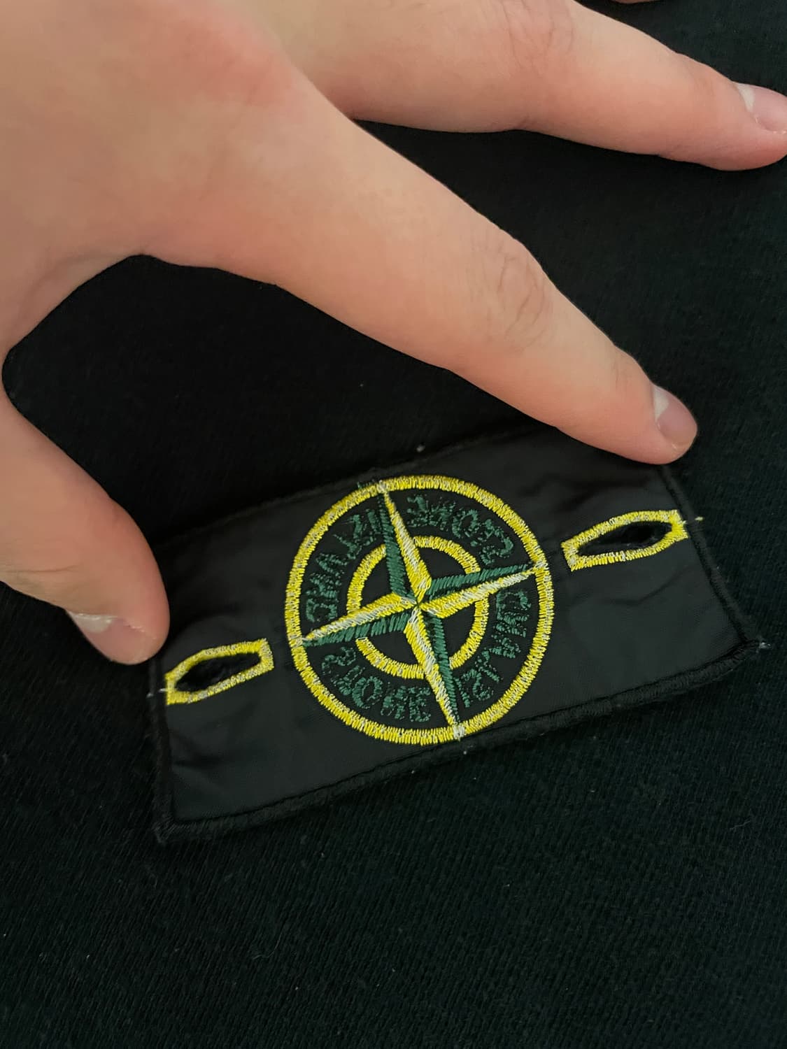 22SS 스톤 아일랜드 맨투맨 블랙 L 상품이미지4