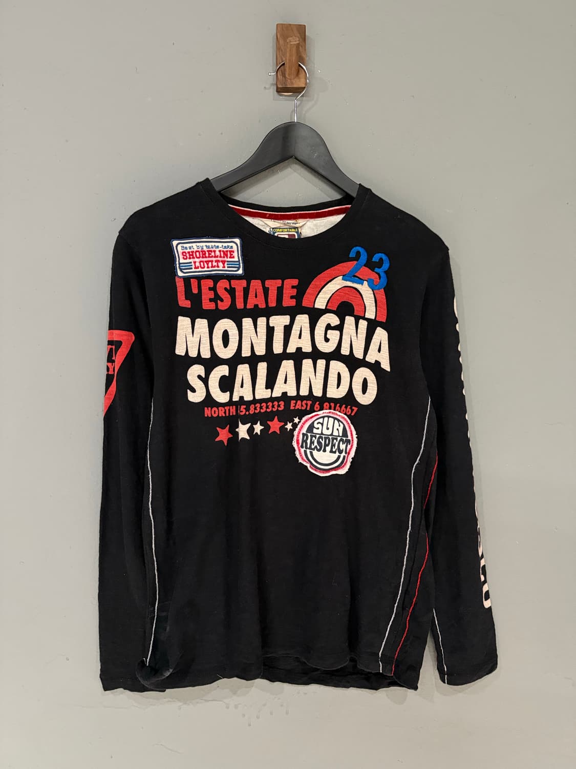 lettering detail long sleeve 상품이미지5