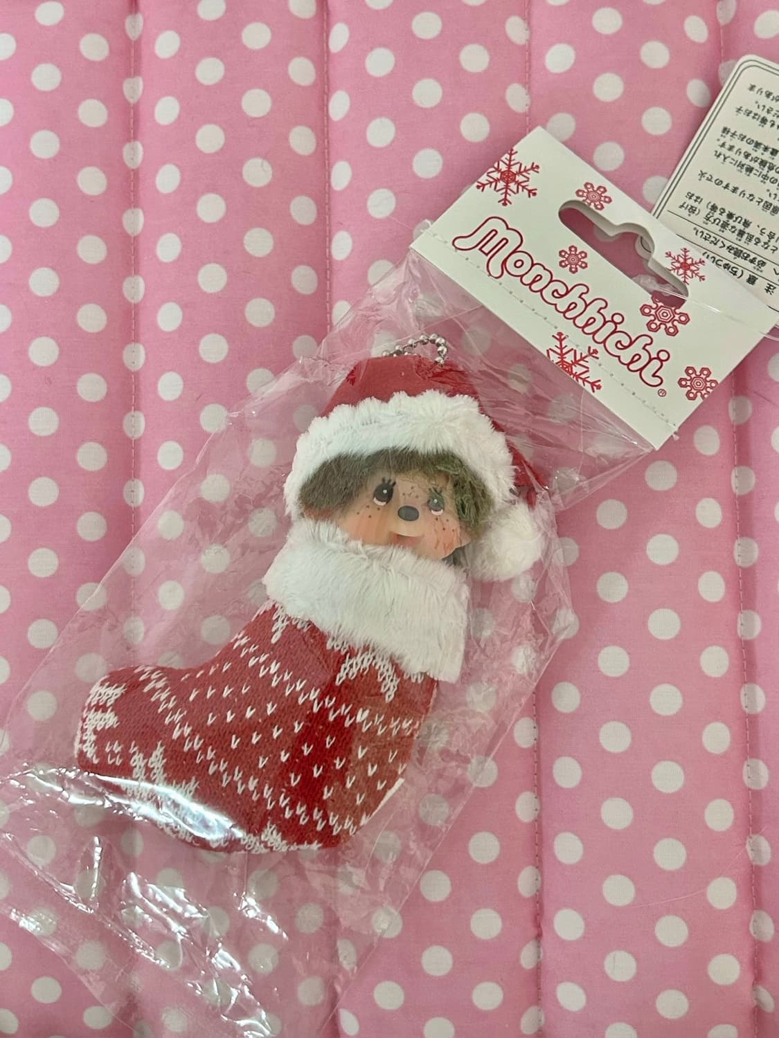 [정품/세트할인] 몬치치 크리스마스 오너먼트 키링 / 양말인형 상품이미지2