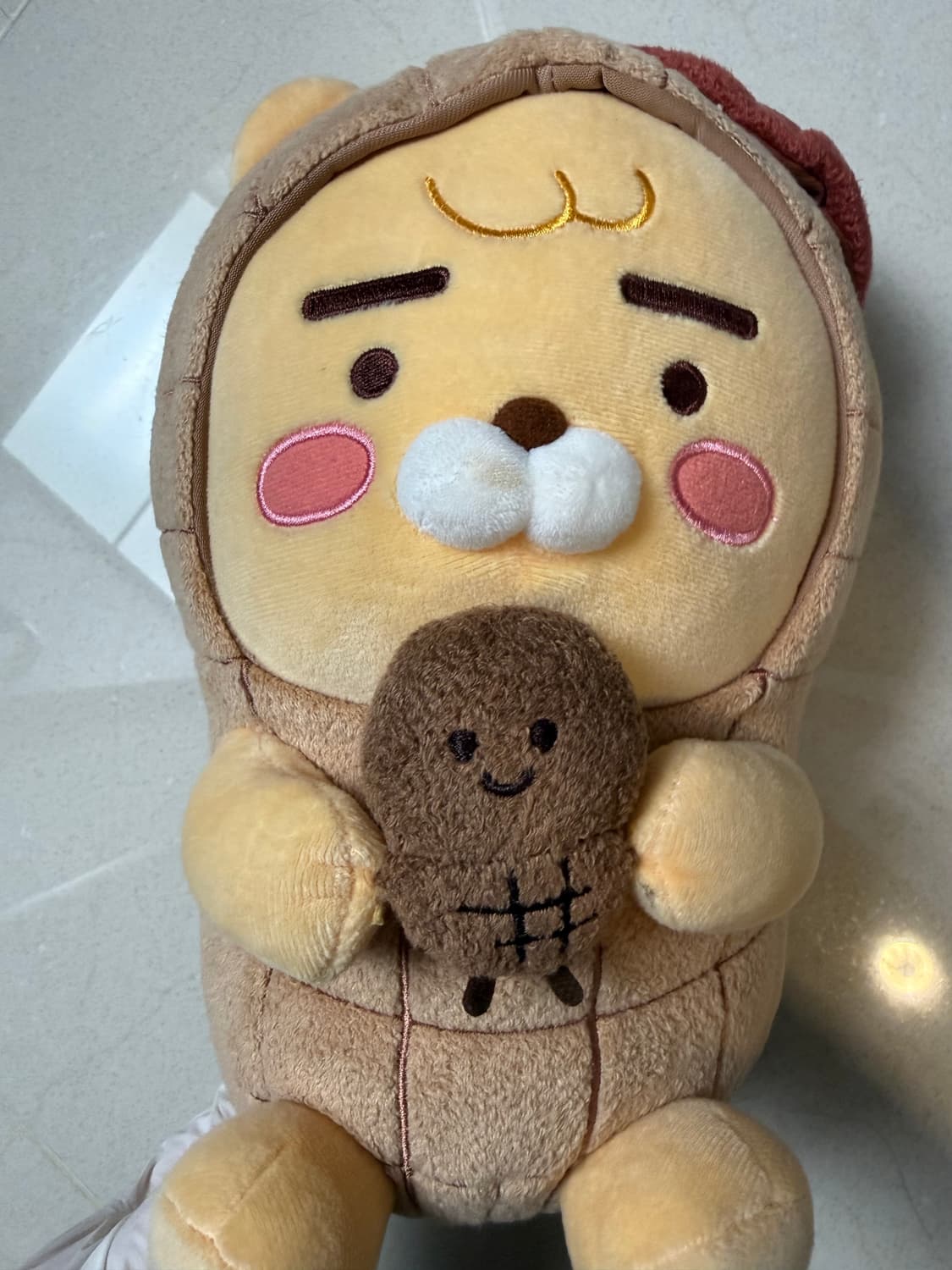 (보관새상품 품절) 카카오프렌즈 라이언 땅콩 인형 하비스트 팝마트 라부부 상품이미지1