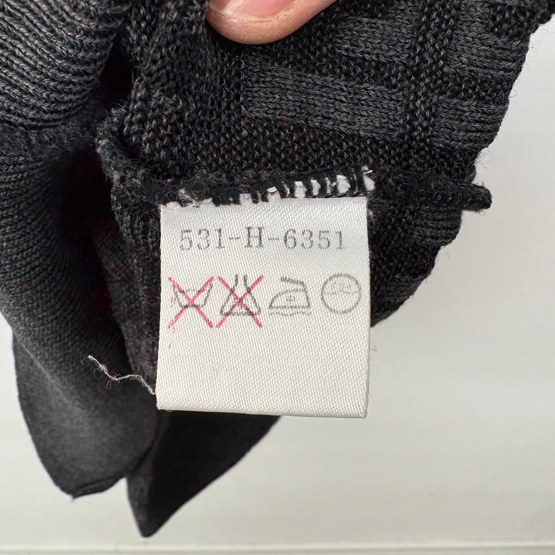 지방시 패턴 니트 베스트 블랙 남성 M 상품이미지5