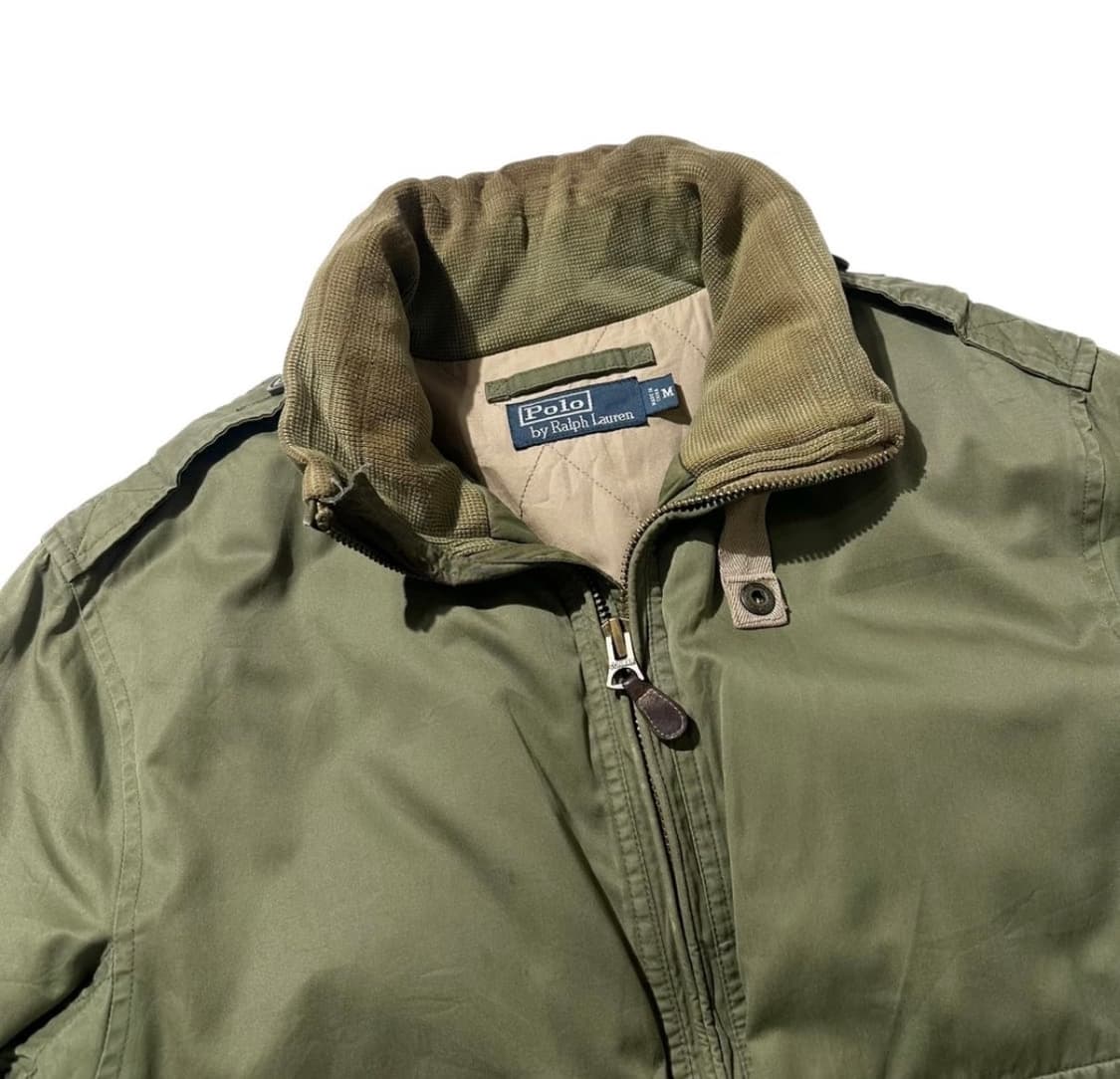 폴로 랄프로렌 90‘s G-8 밀리터리 다운 봄버 상품이미지3
