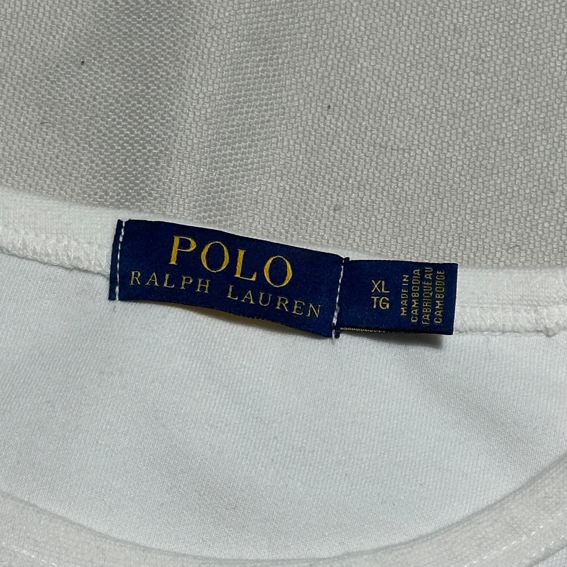 XL 폴로랄프로렌 화이트 맨투맨 상품이미지4