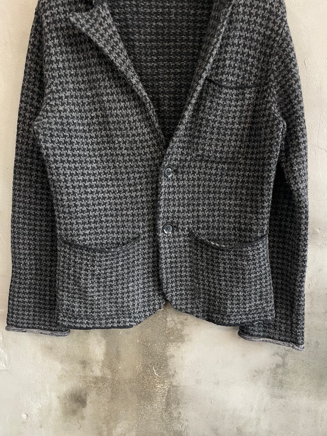 요지 야마모토 니트 자켓 상품이미지5