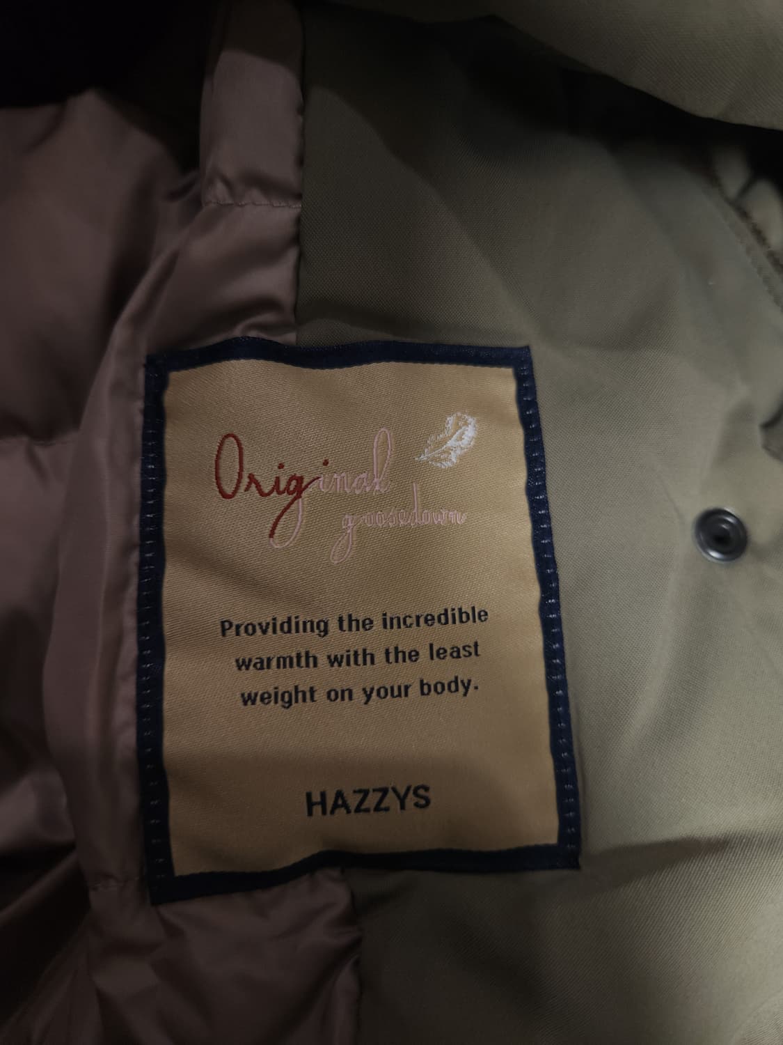 헤지스 거위털 롱 패딩 푸퍼코트, M 상품이미지5