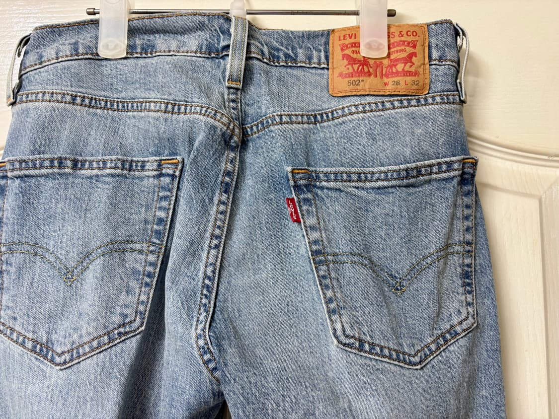 리바이스 502 데님 청바지 28 스트레치 상품이미지4
