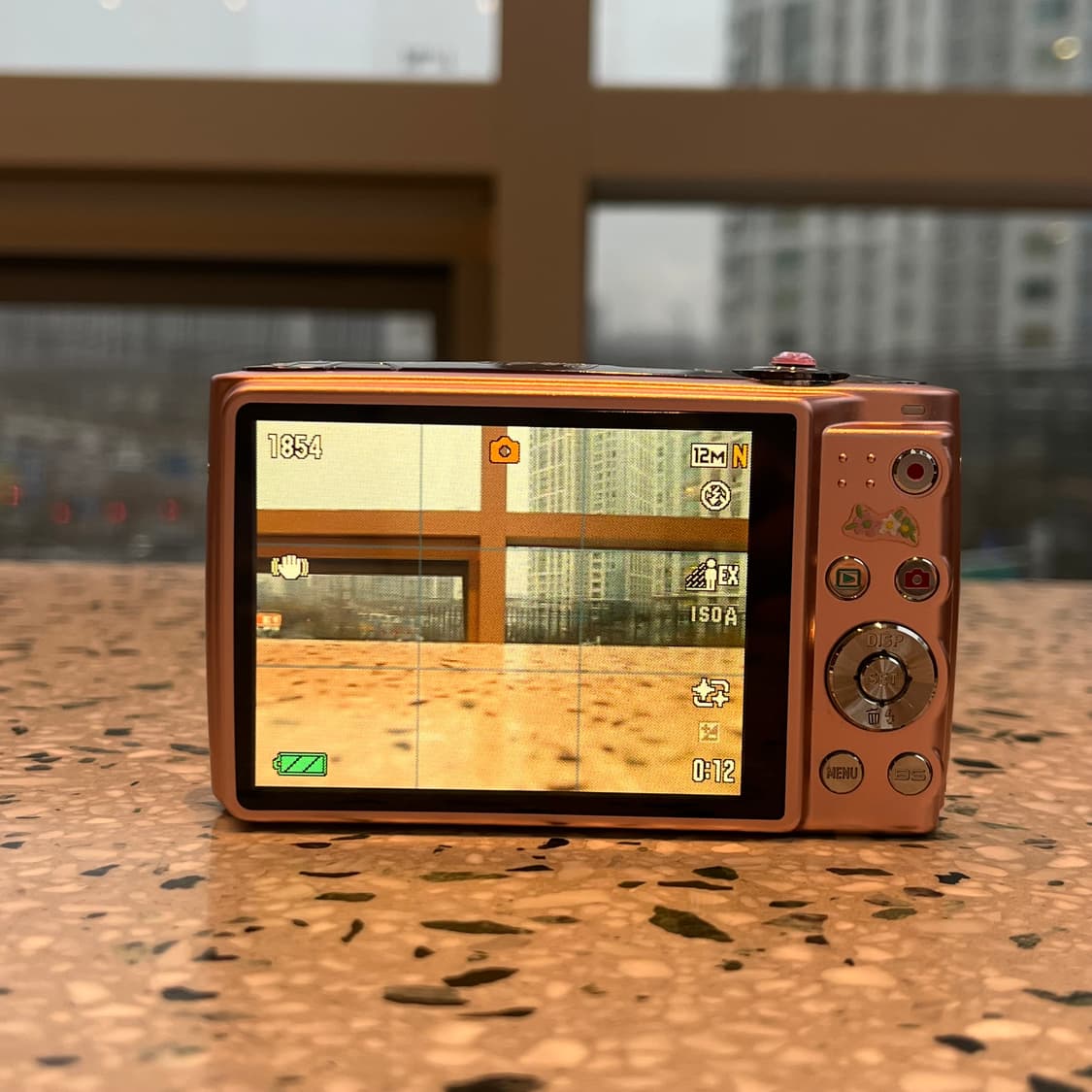 카시오 CASIO 엑슬림 EX-Z400 핑크 태연픽 수채화 감성/작례 상품이미지4