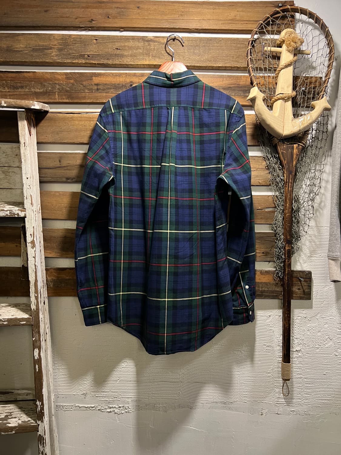 [M]폴로 랄프로렌 그린 타탄체크 옥스포드 셔츠 상품이미지6