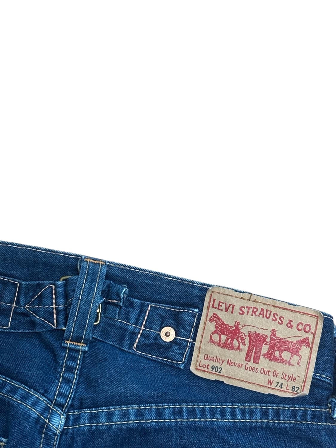 리바이스 902 type 1 신치백 데님 상품이미지7