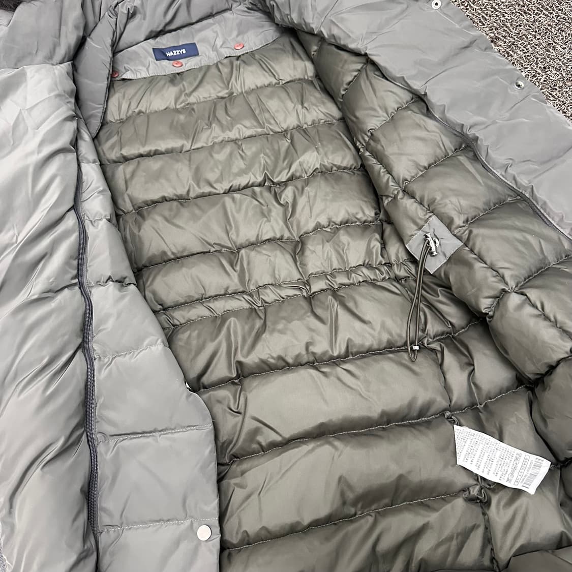 HAZZYS 헤지스 여성 구스다운 롱패딩 85(XS) 상품이미지7