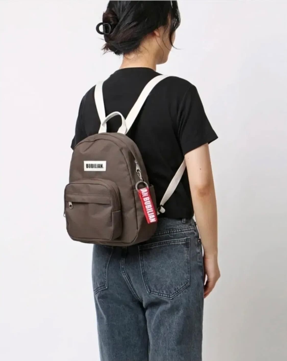 버빌리안 럭키 미니 백팩 브라운 상품이미지1