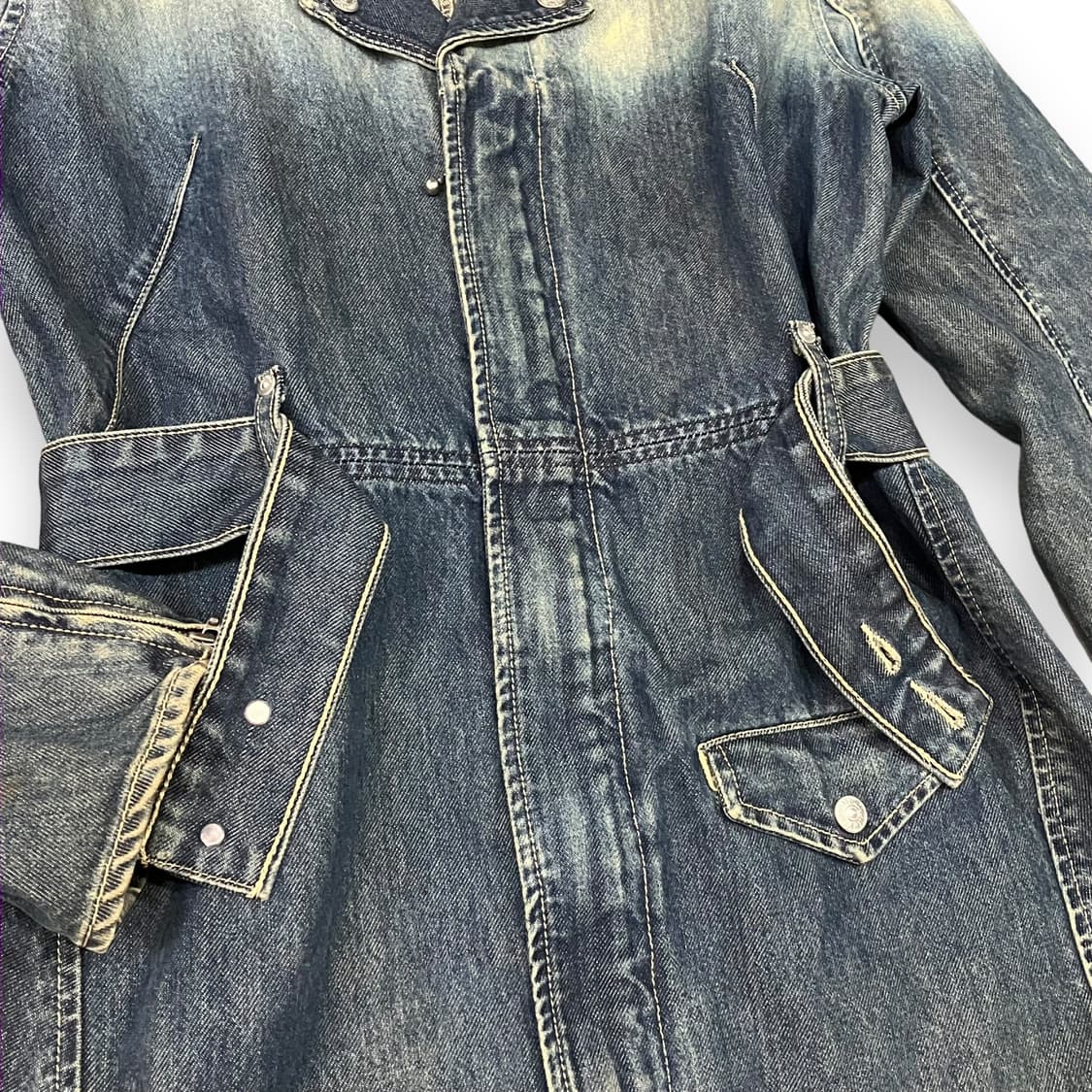 리바이스 엔지니어드 데님 벨크로 롱자켓 상품이미지5