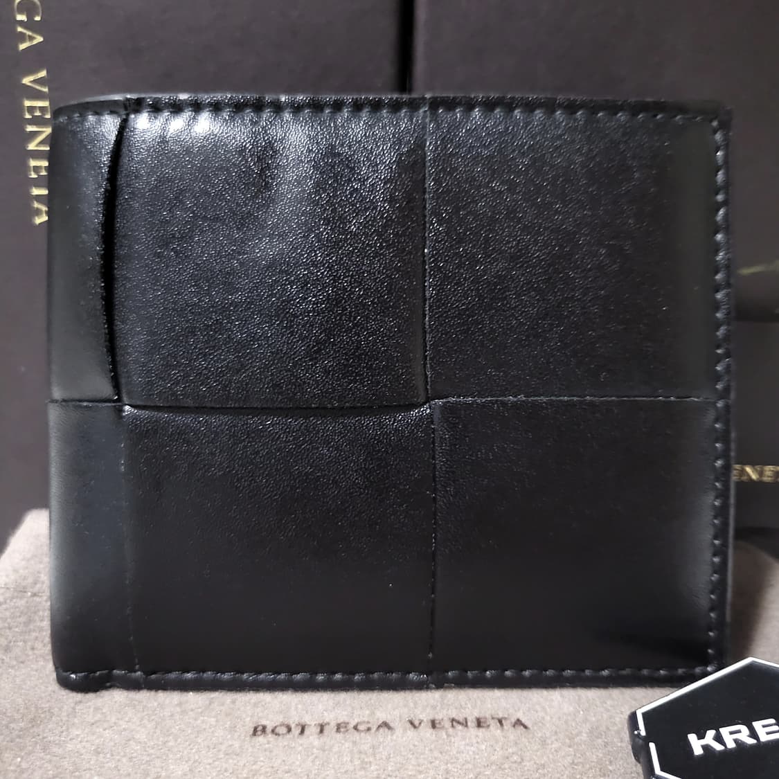 [신형/크림판] 보테가베네타 카세트 반지갑  상품이미지1