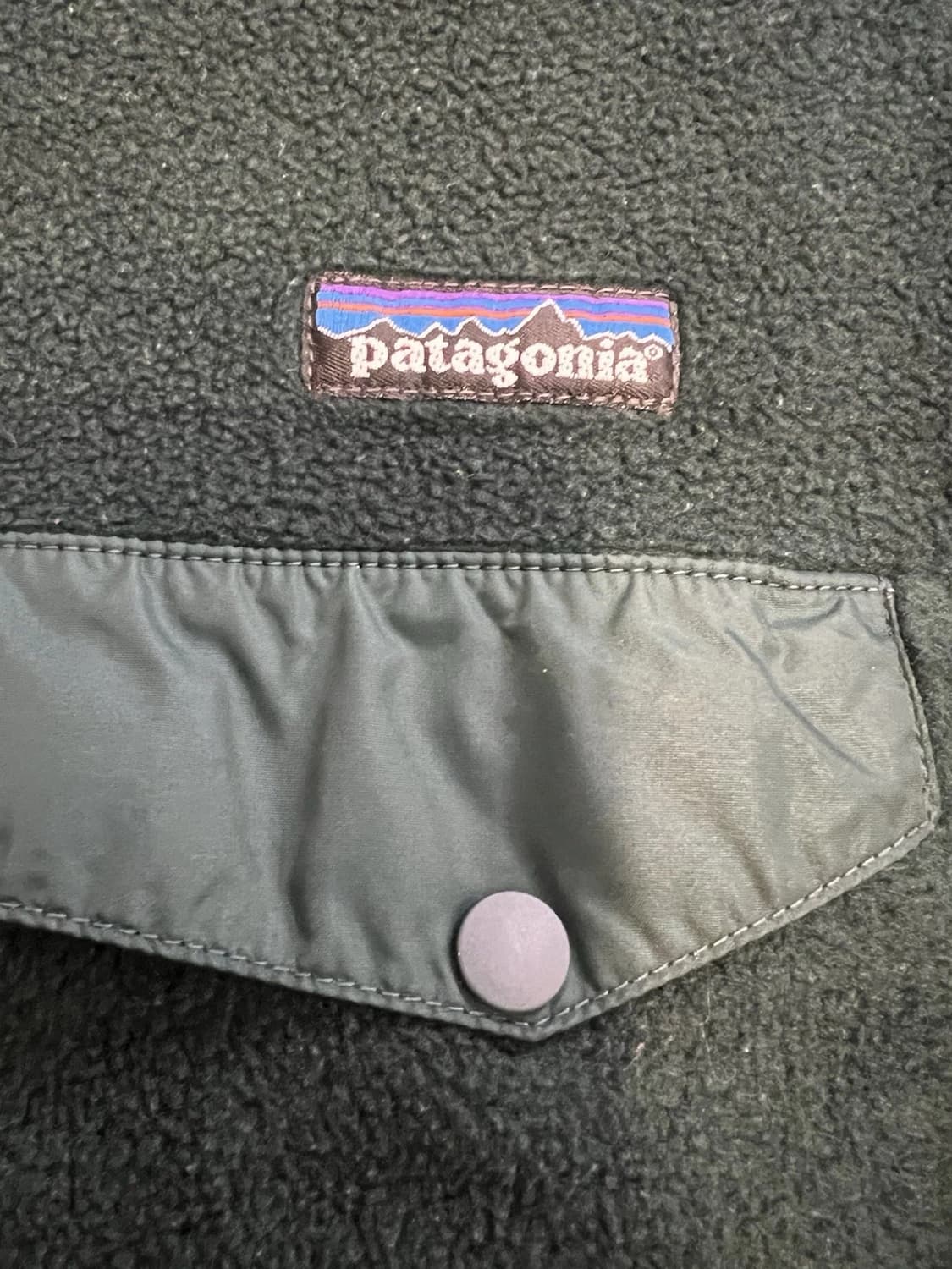 98FW 멕시코 파타고니아 신칠라 스냅-T 헌터 그린 상품이미지2