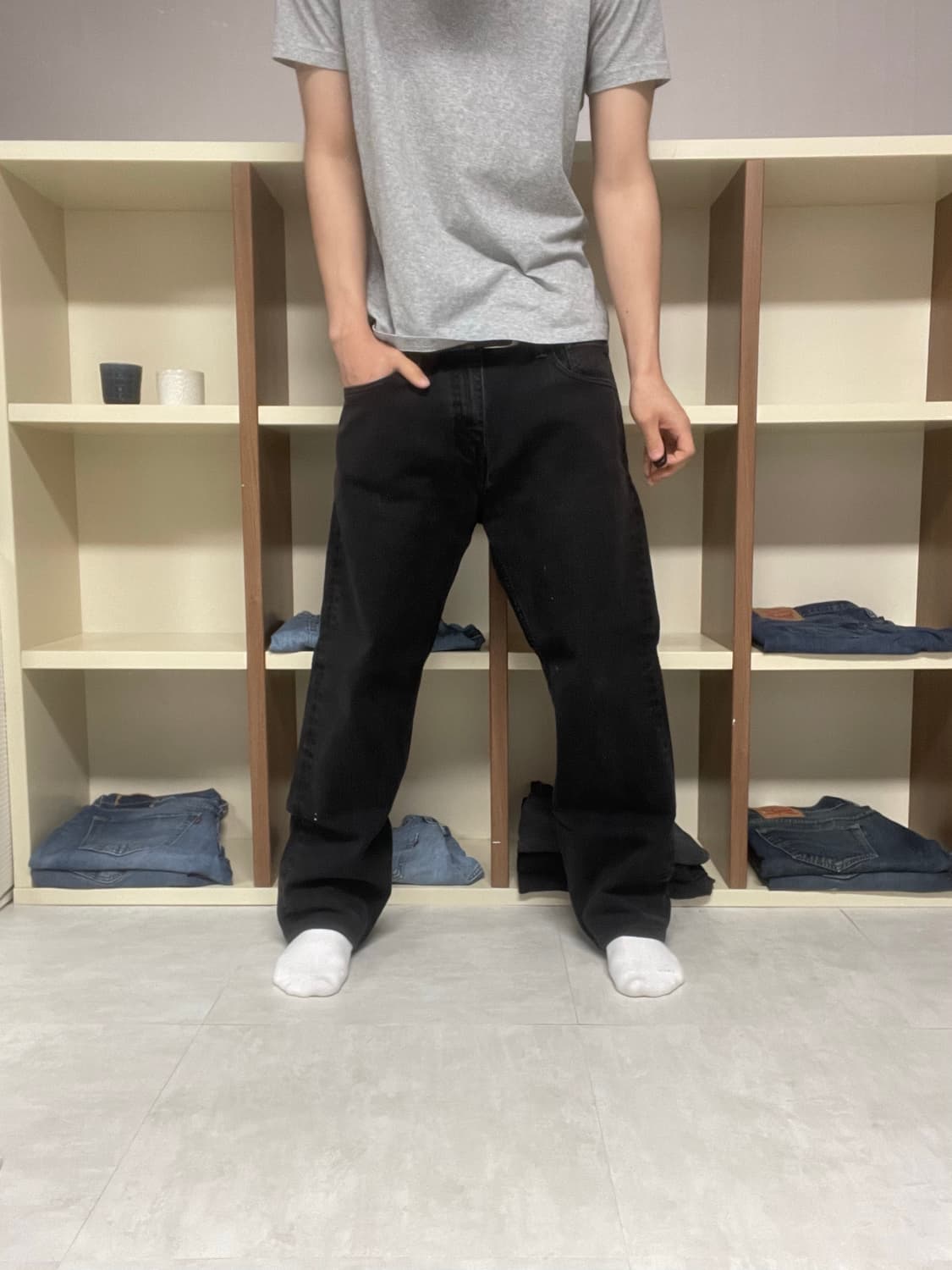 34x32 리바이스 Levi’s 569 흑청 상품이미지1