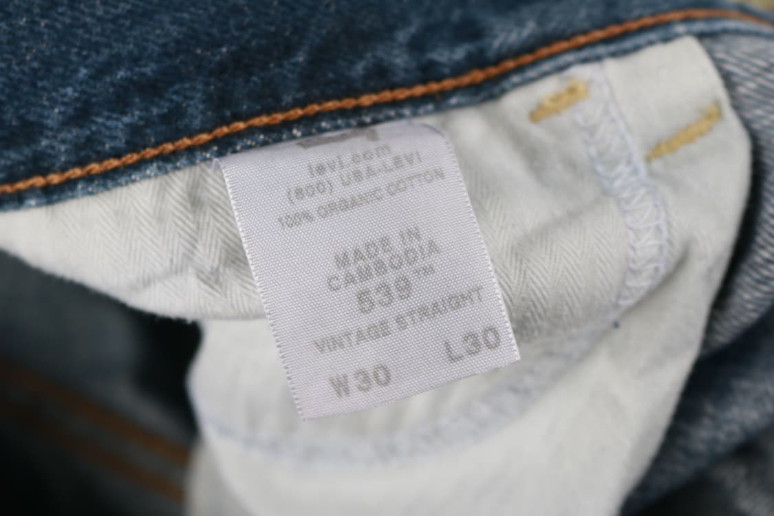 [30인치] 00's 리바이스 539 그린탭 데님팬츠 상품이미지4