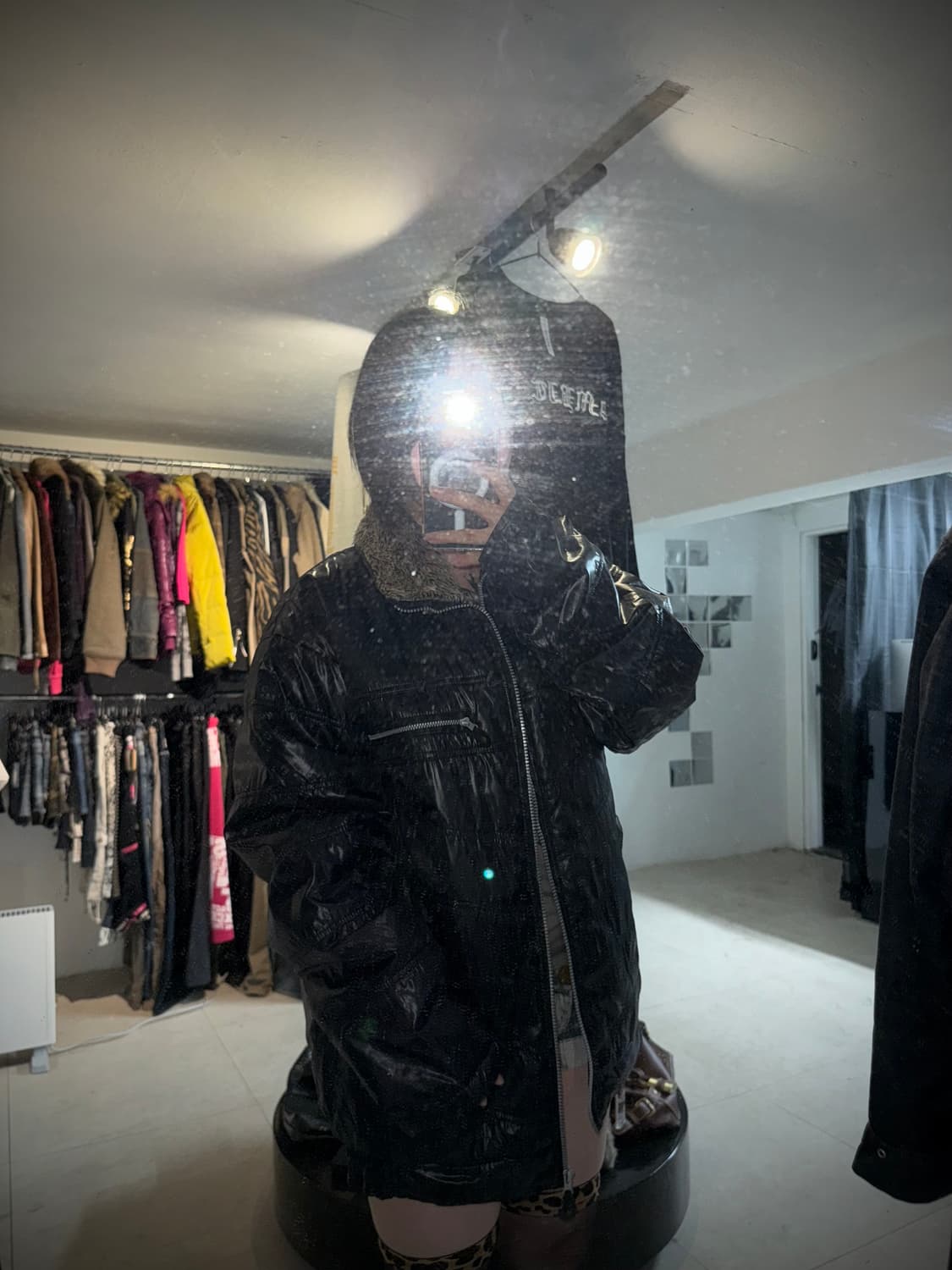 00s fur zipper detailed jumper 상품이미지5