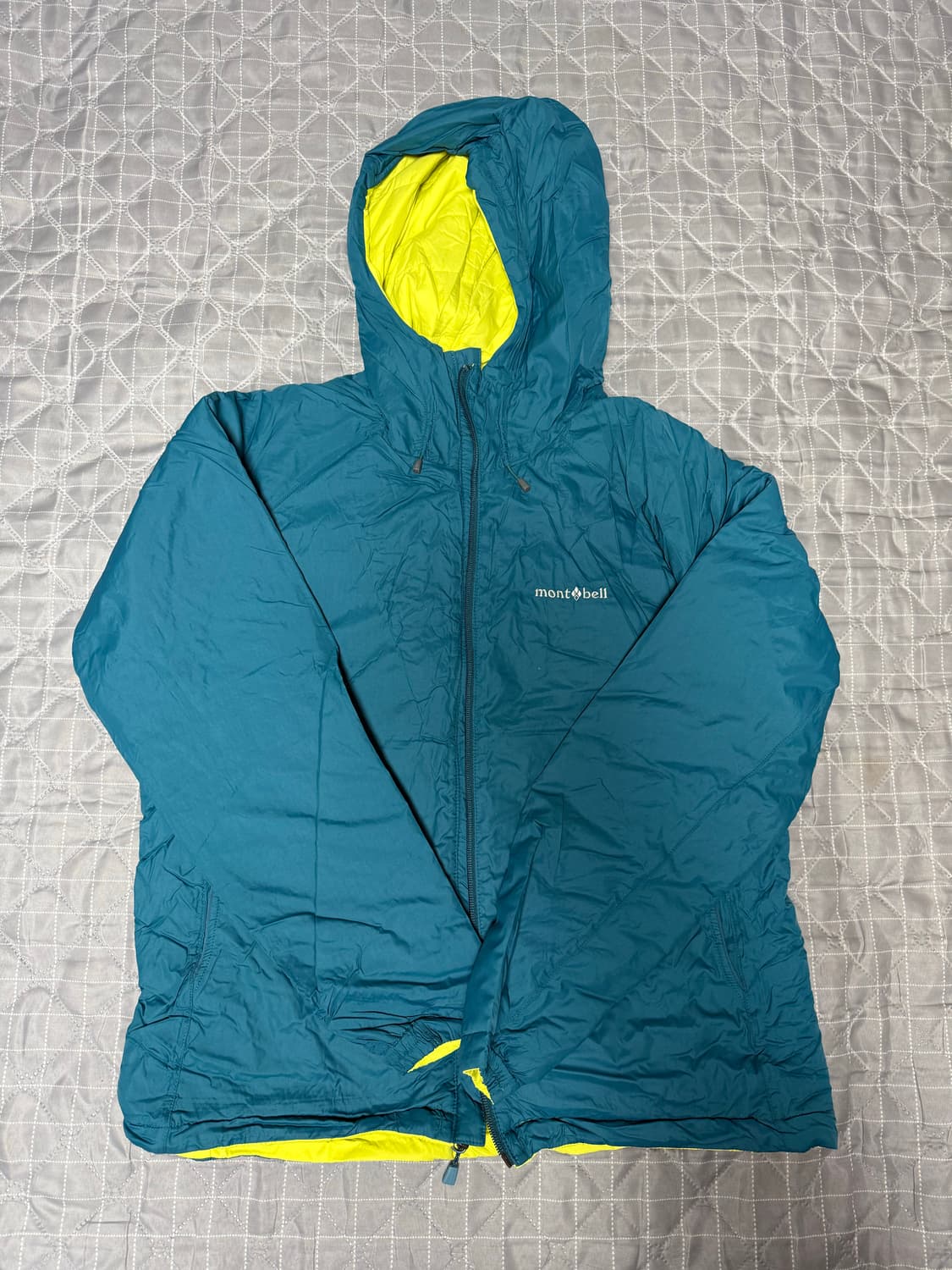 Montbell 리버서블 경량패딩 남성 s 여성 xl 상품이미지1