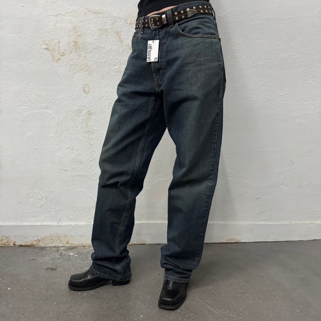 리바이스 550 Mexico factory 워시드 데님 스트레이트 팬츠 상품이미지2