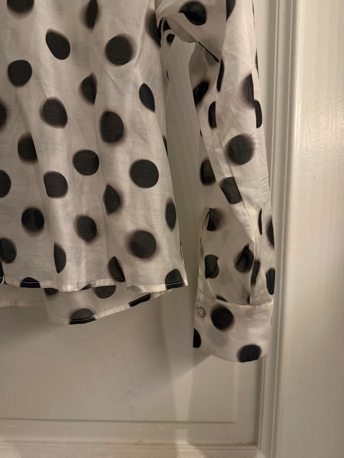 망고 도트 블라우스 셔츠 상품이미지4