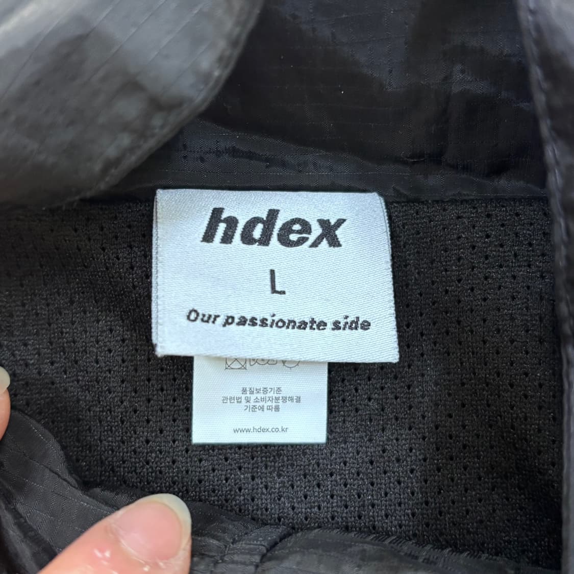 L HDEX 남성 나일론 바람막이 자켓 (하자확인) 0507E 상품이미지4