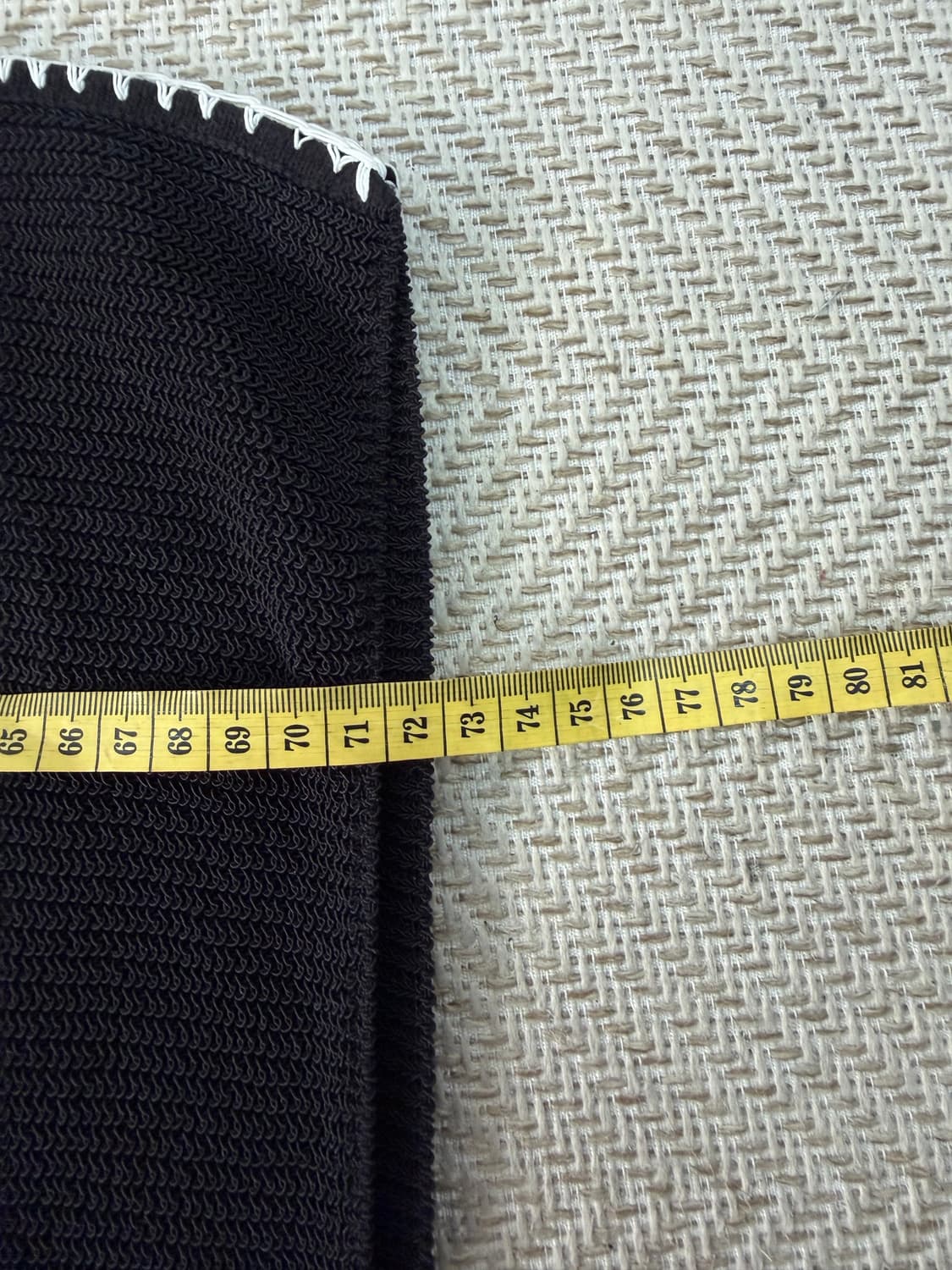 정품) COS 코스 블랙 루즈핏 브이넥 니트 조끼 S 상품이미지10