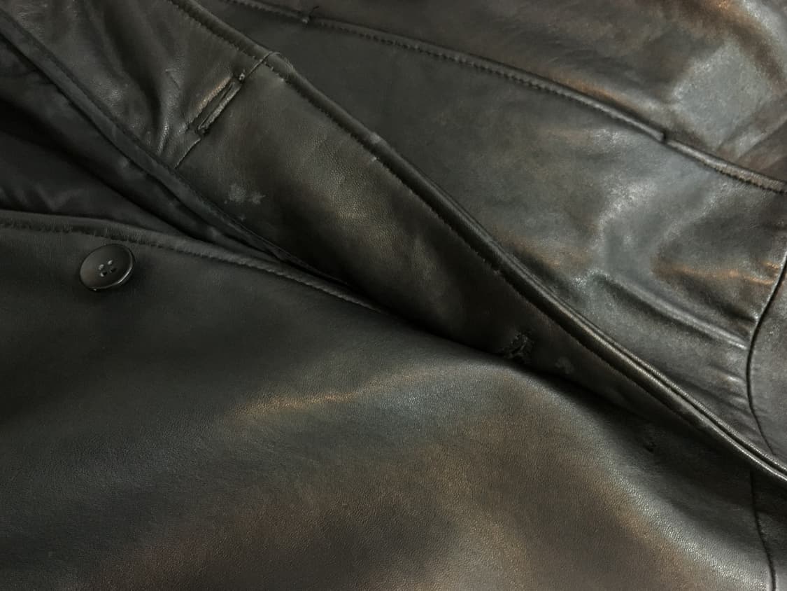 빈티지 가죽 코트 (탈착 퍼조끼0) 상품이미지6